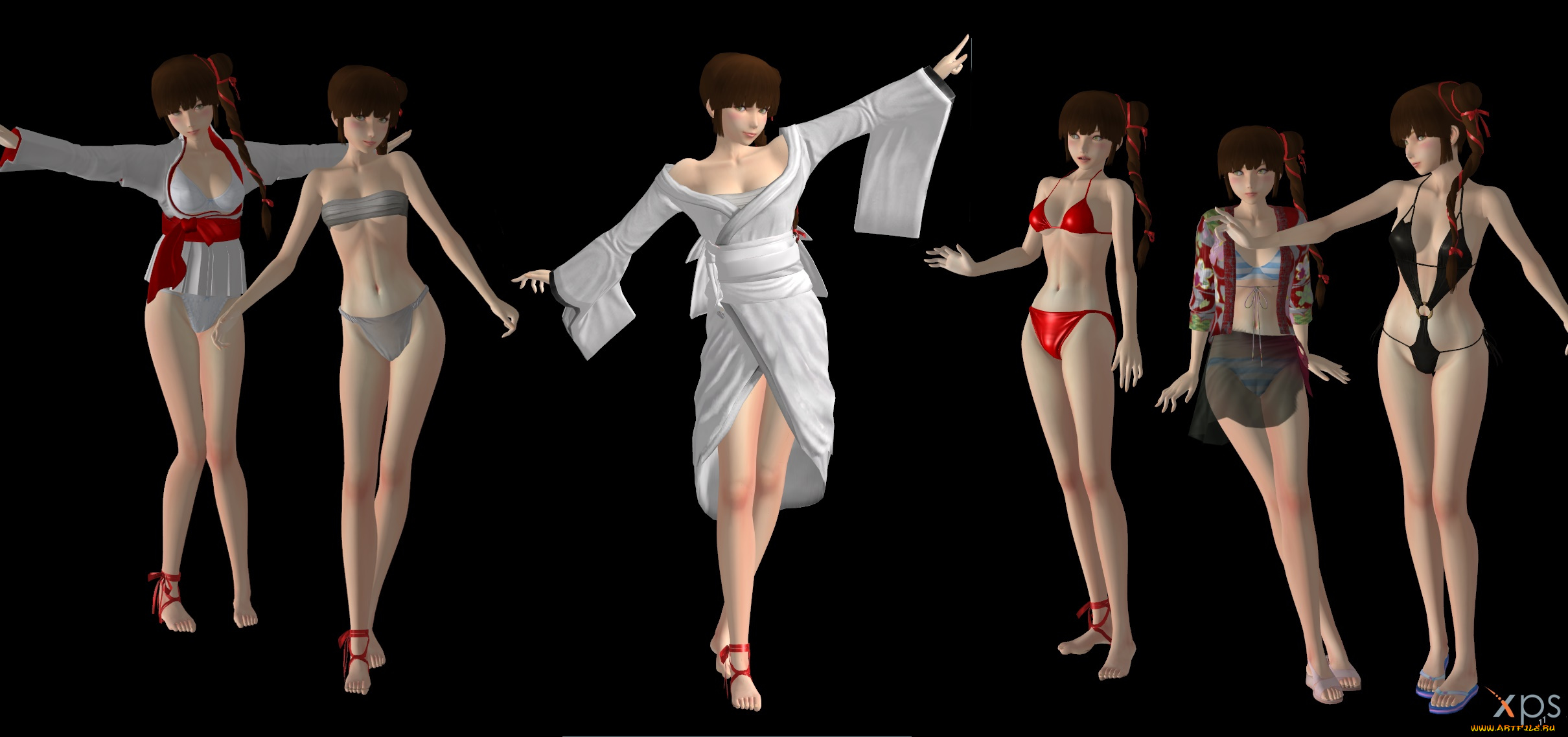 3д, графика, люди, , people, девушки, взгляд, фон