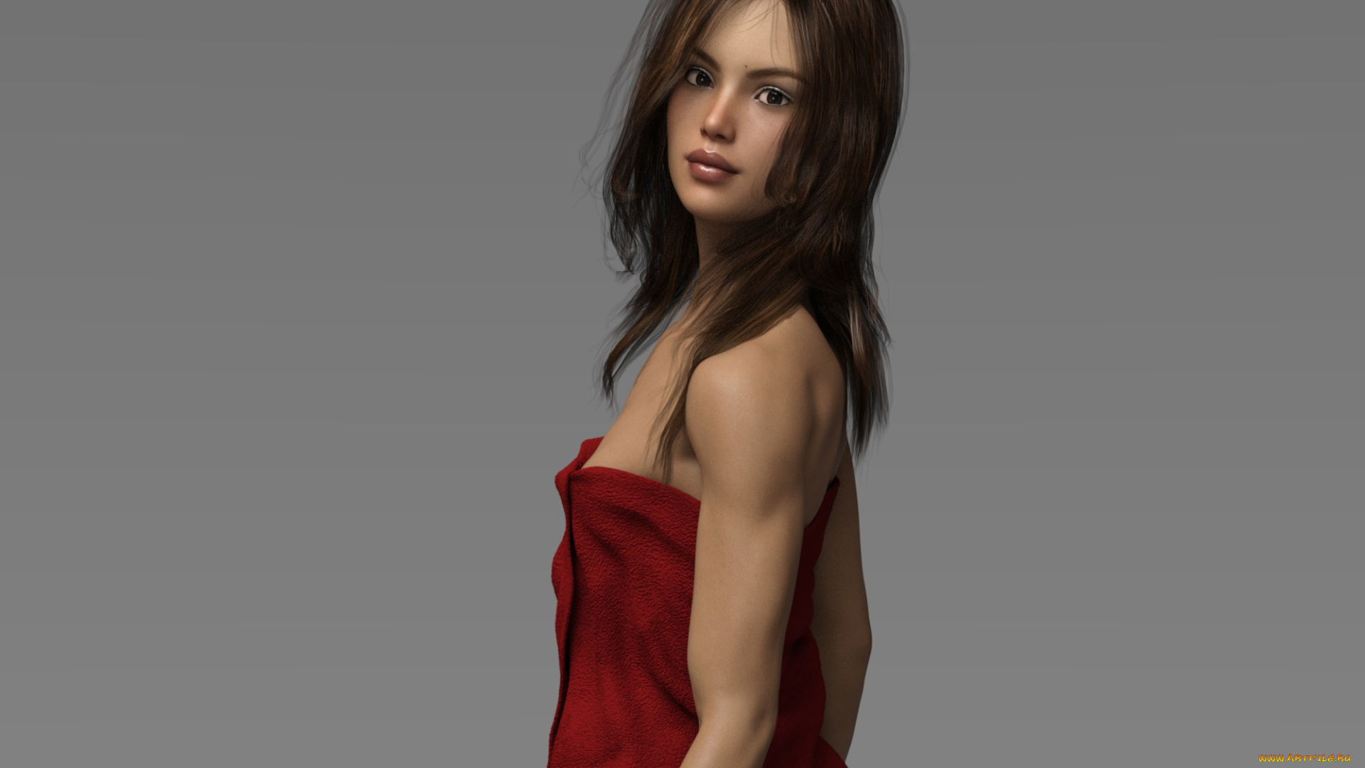 3д, графика, люди, , people, девушка, фон, взгляд