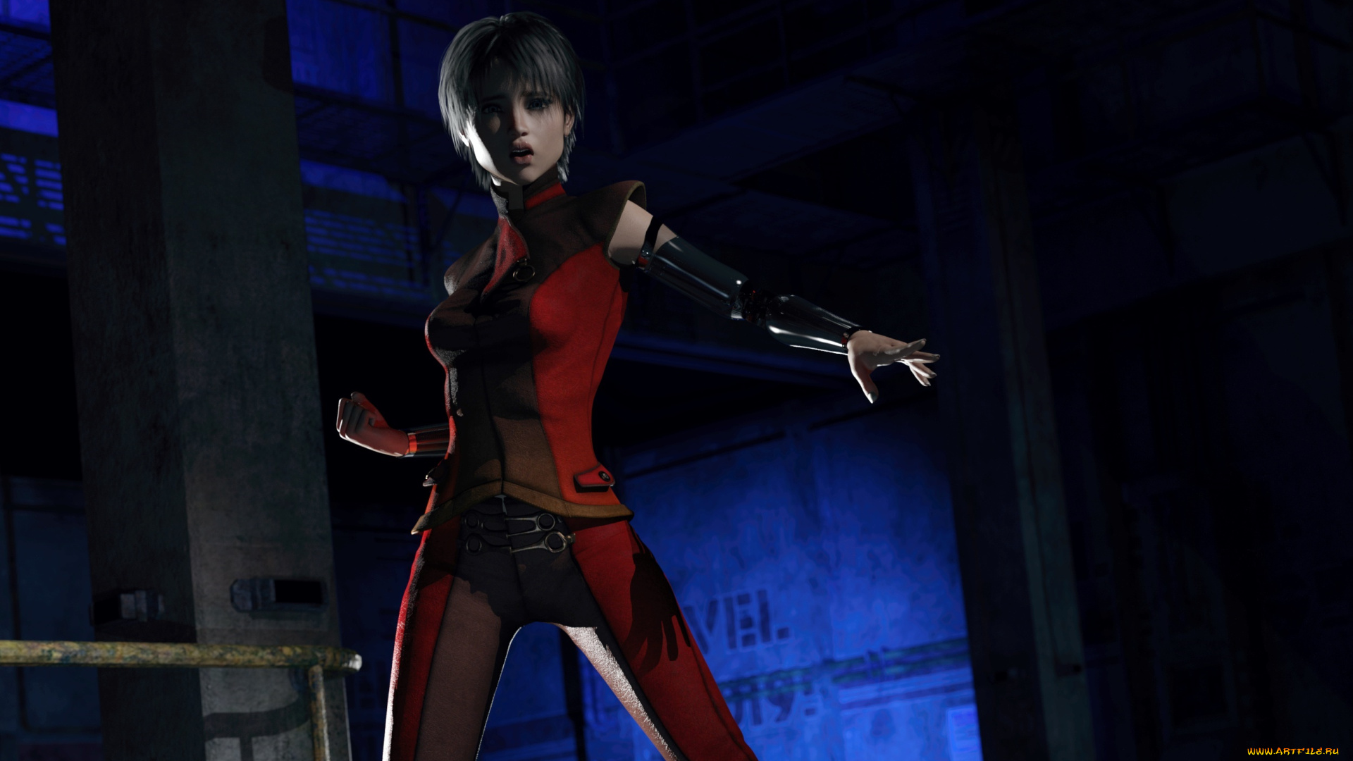 3д, графика, люди, , people, девушка, взгляд, фон