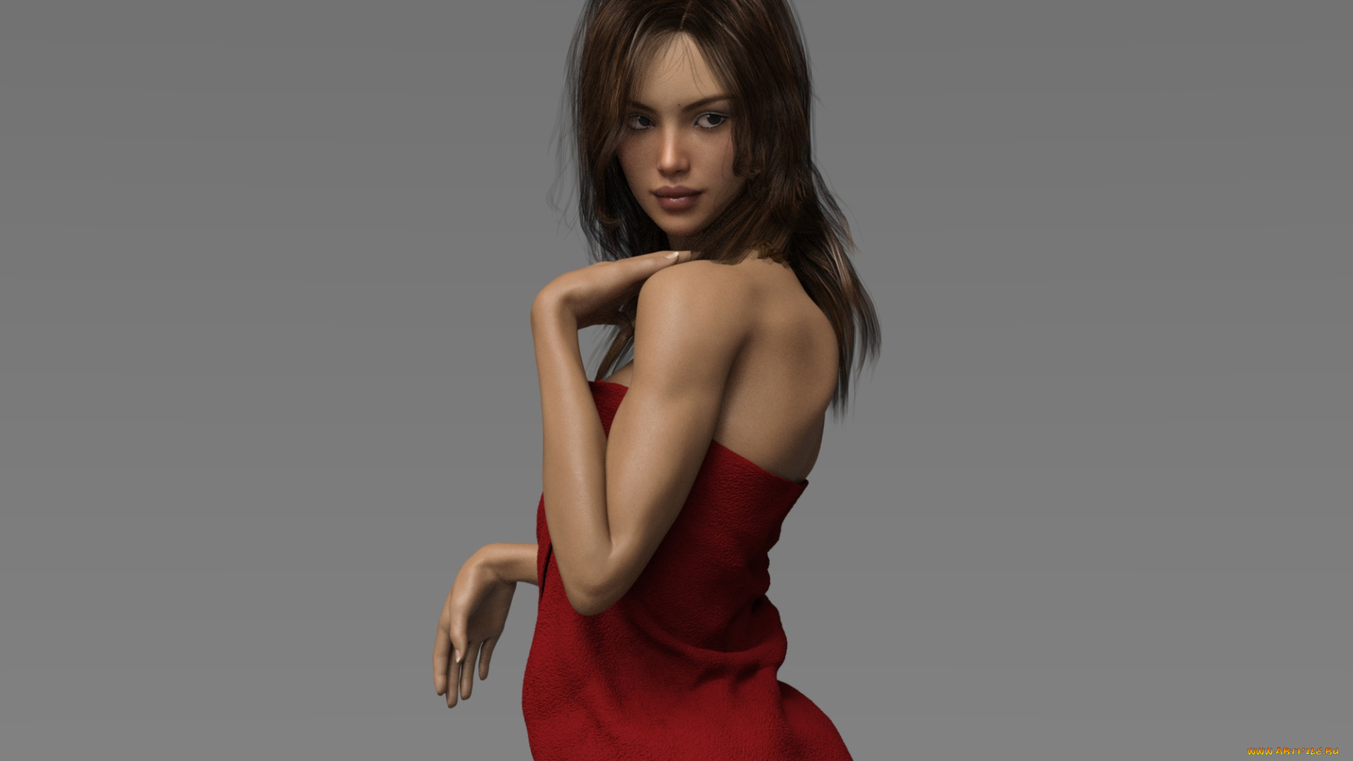 3д, графика, люди, , people, фон, взгляд, девушка