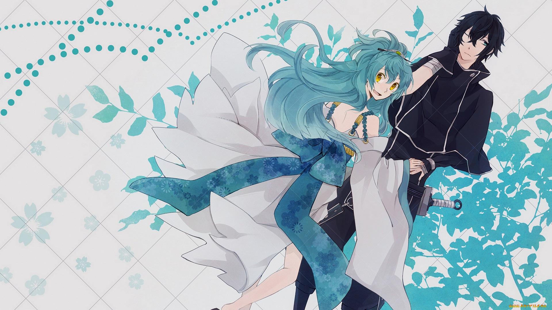 аниме, brave, 10, парень, девушка