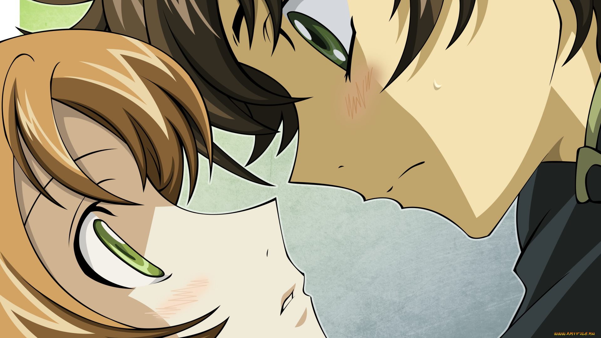 аниме, code, geass, двое