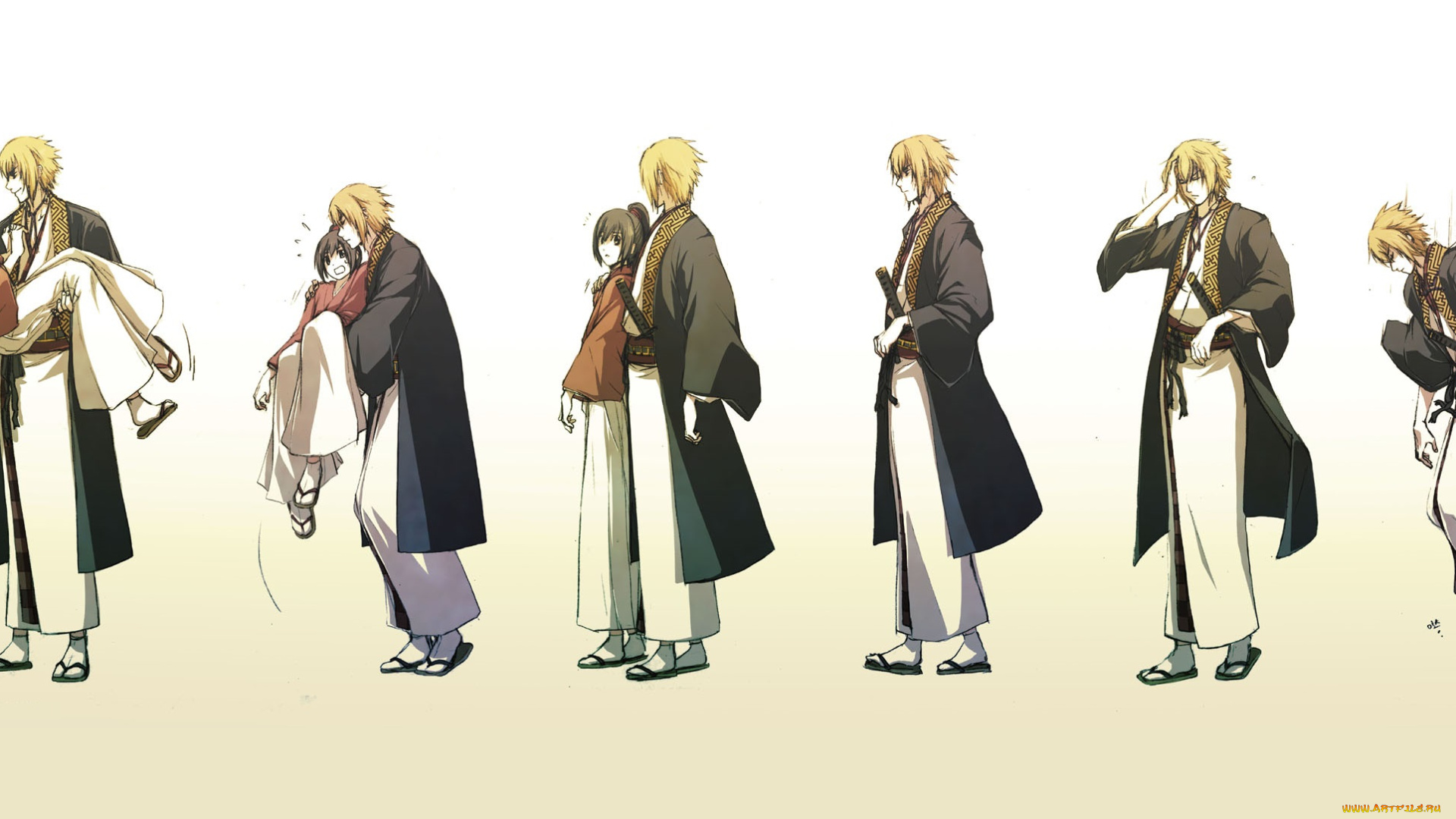 аниме, hakuouki, shinsengumi, kitan