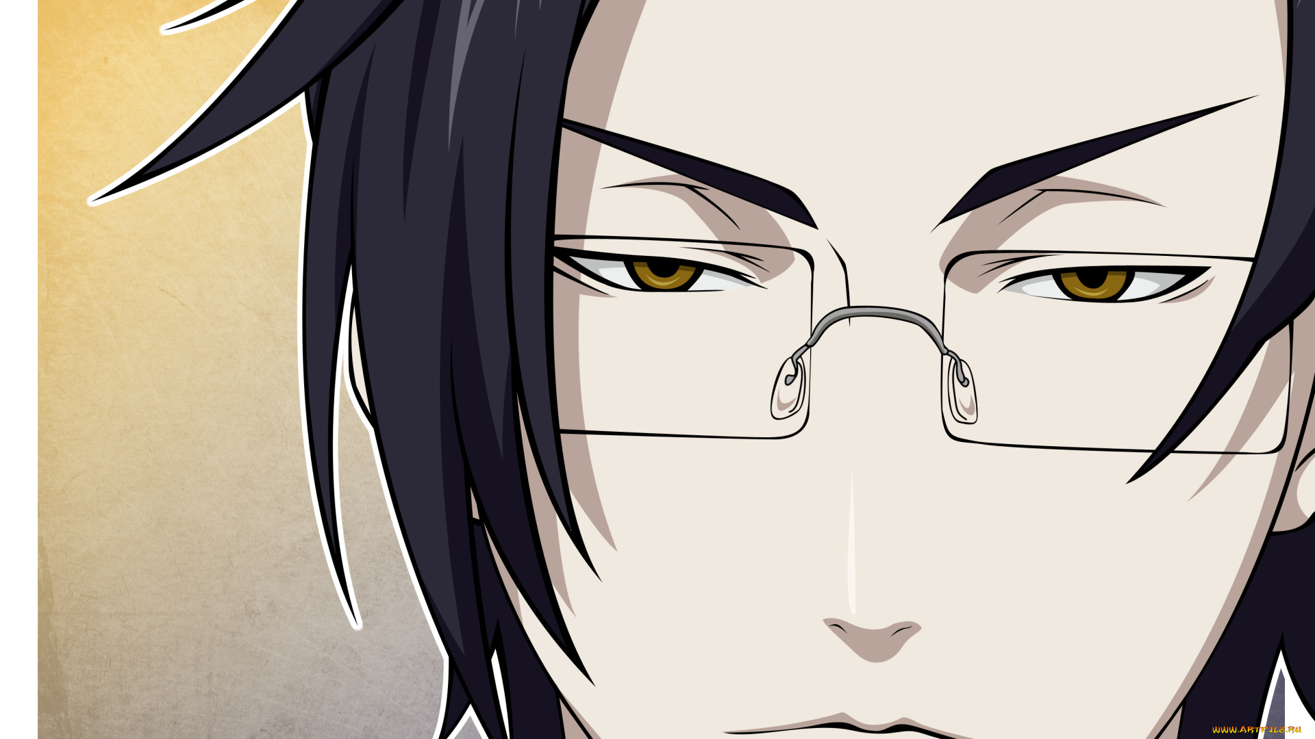 аниме, kuroshitsuji, claude, faustus