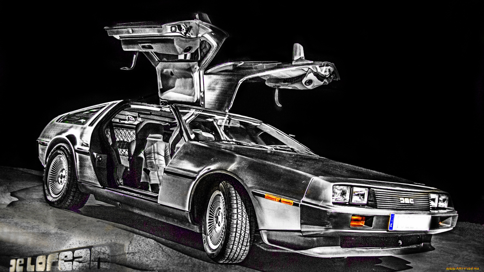 автомобили, dmc, delorean, dmc-12