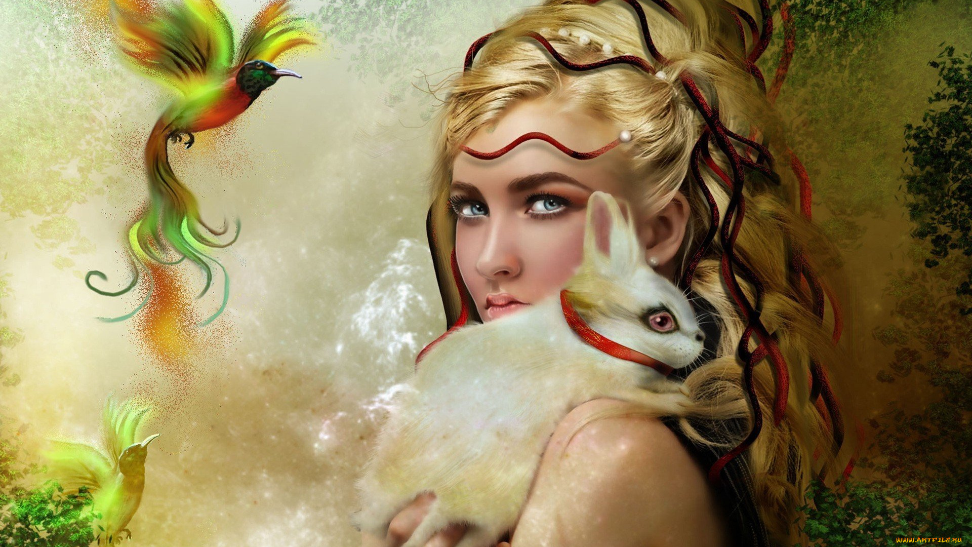 fantasy, фэнтези, девушки, фэнтази