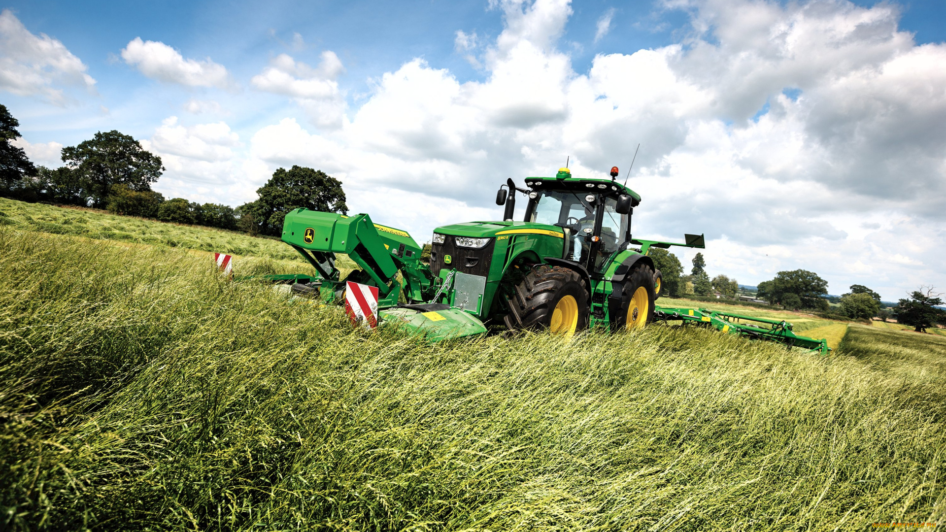 техника, тракторы, john, deere