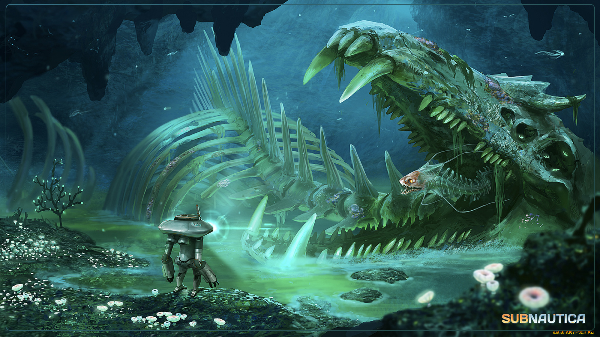 видео, игры, subnautica, квест, симулятор, подводный, мир, адвенчура