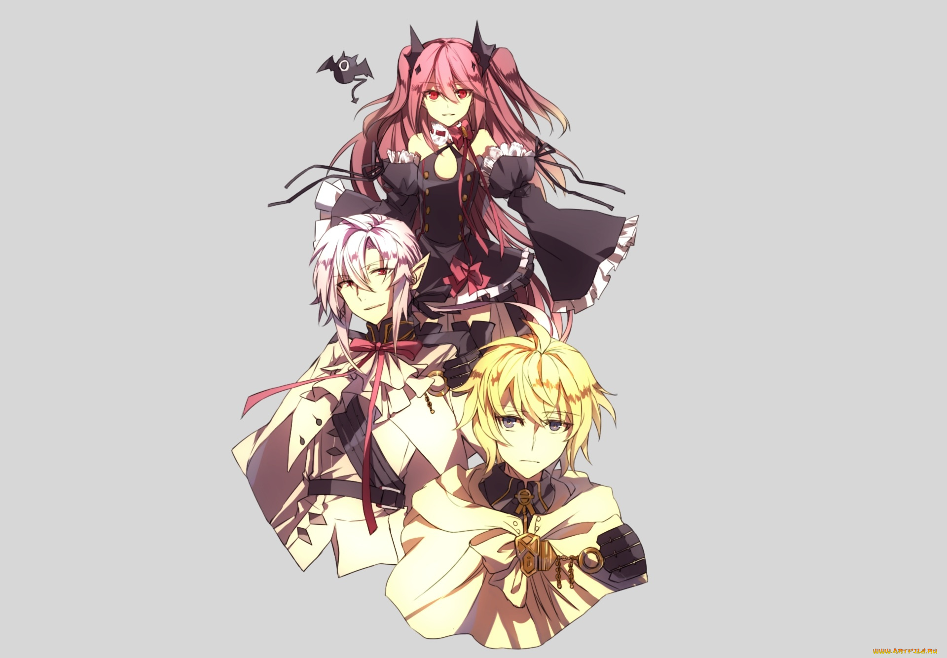 аниме, owari, no, seraph, последний, серафим