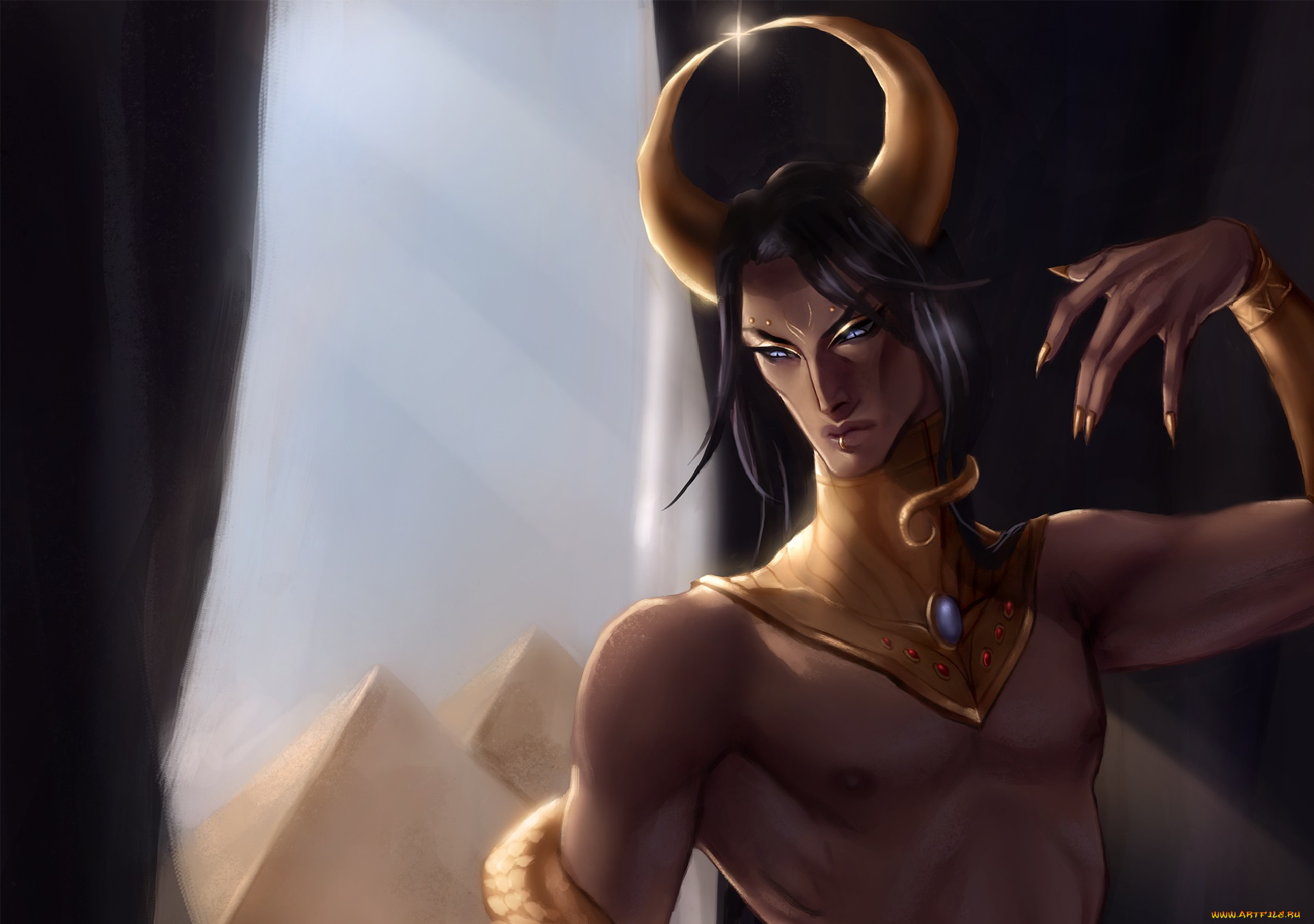 фэнтези, демоны, демон