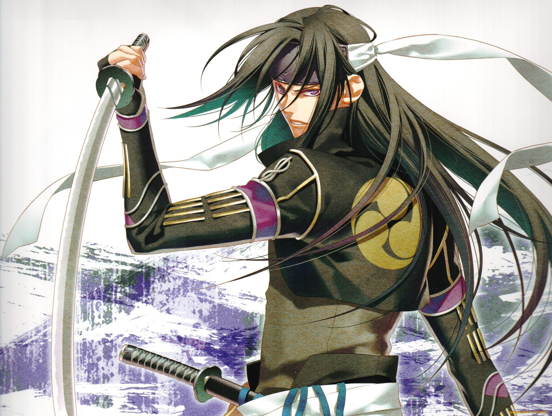 аниме, hakuouki, hijikata, toshizou