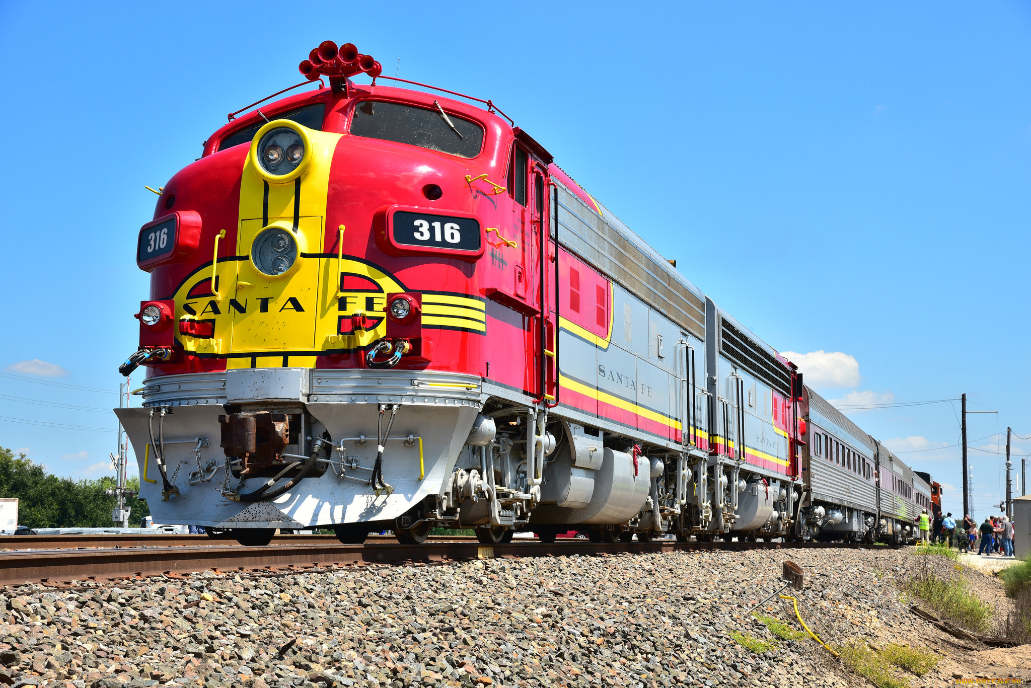 техника, поезда, локомотив, состав