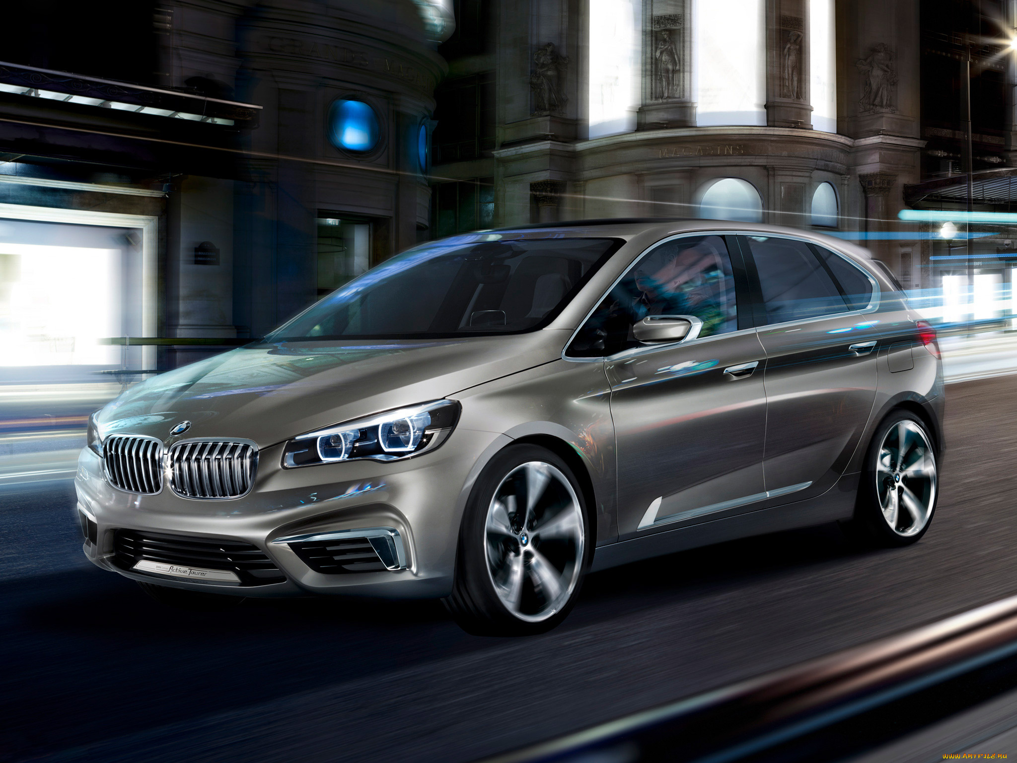 bmw, active, tourer, concept, 2012, автомобили, bmw, active, tourer, concept, 2012