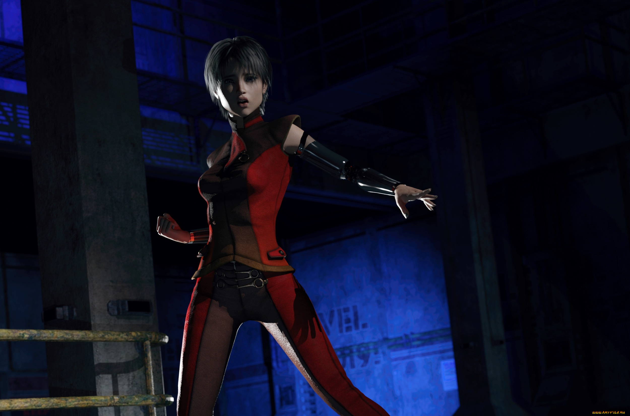 3д, графика, люди, , people, девушка, взгляд, фон