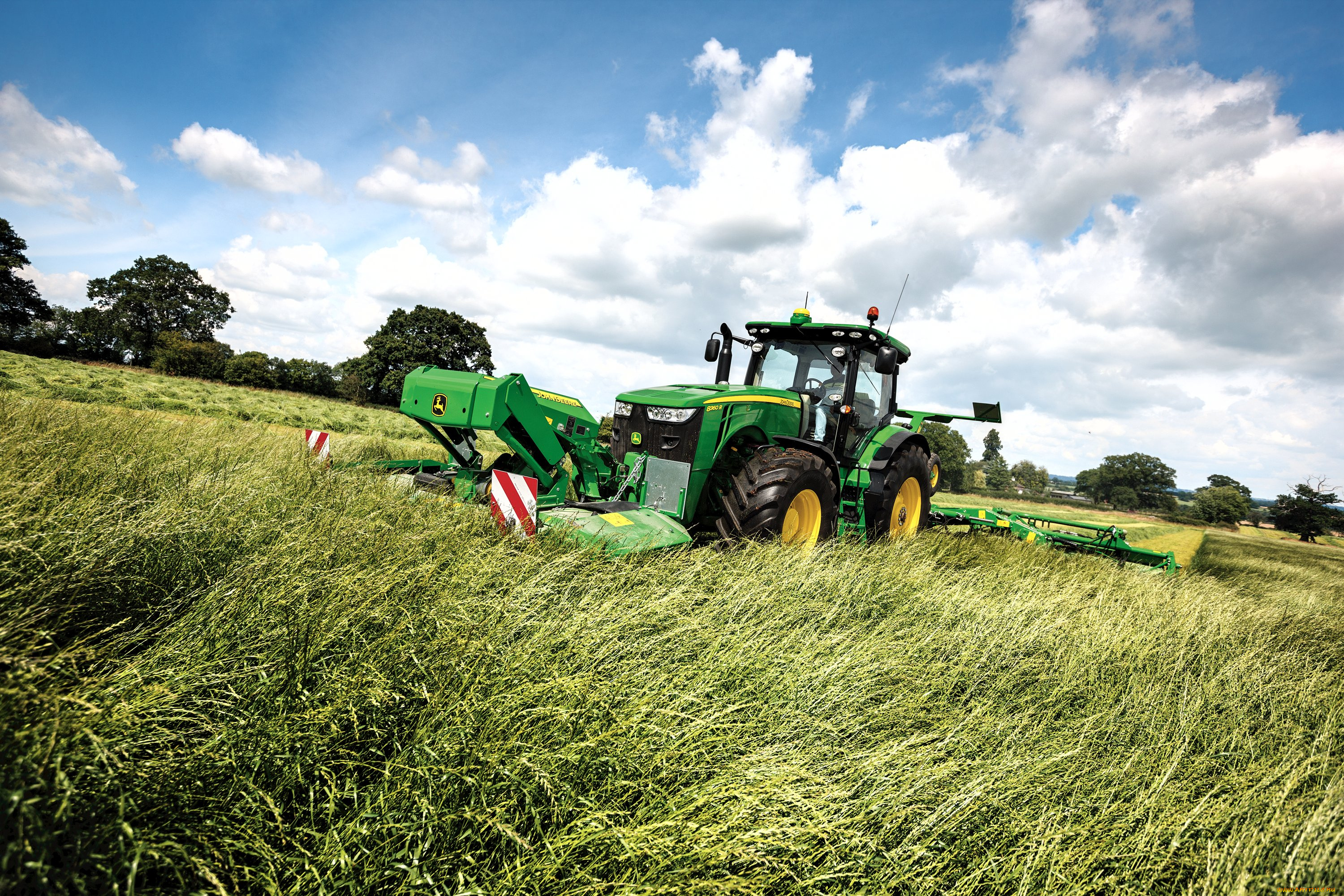 техника, тракторы, john, deere