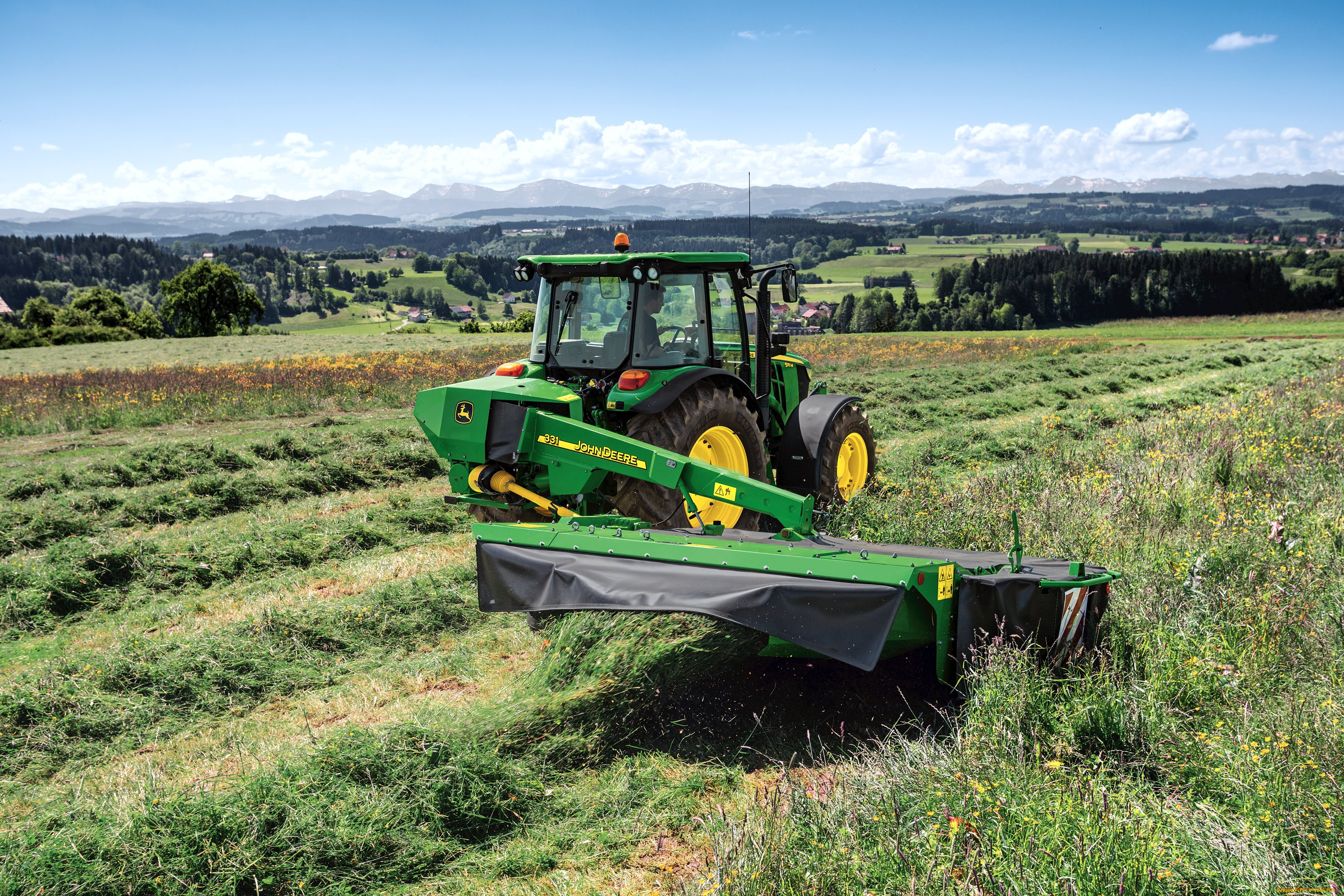 техника, тракторы, john, deere