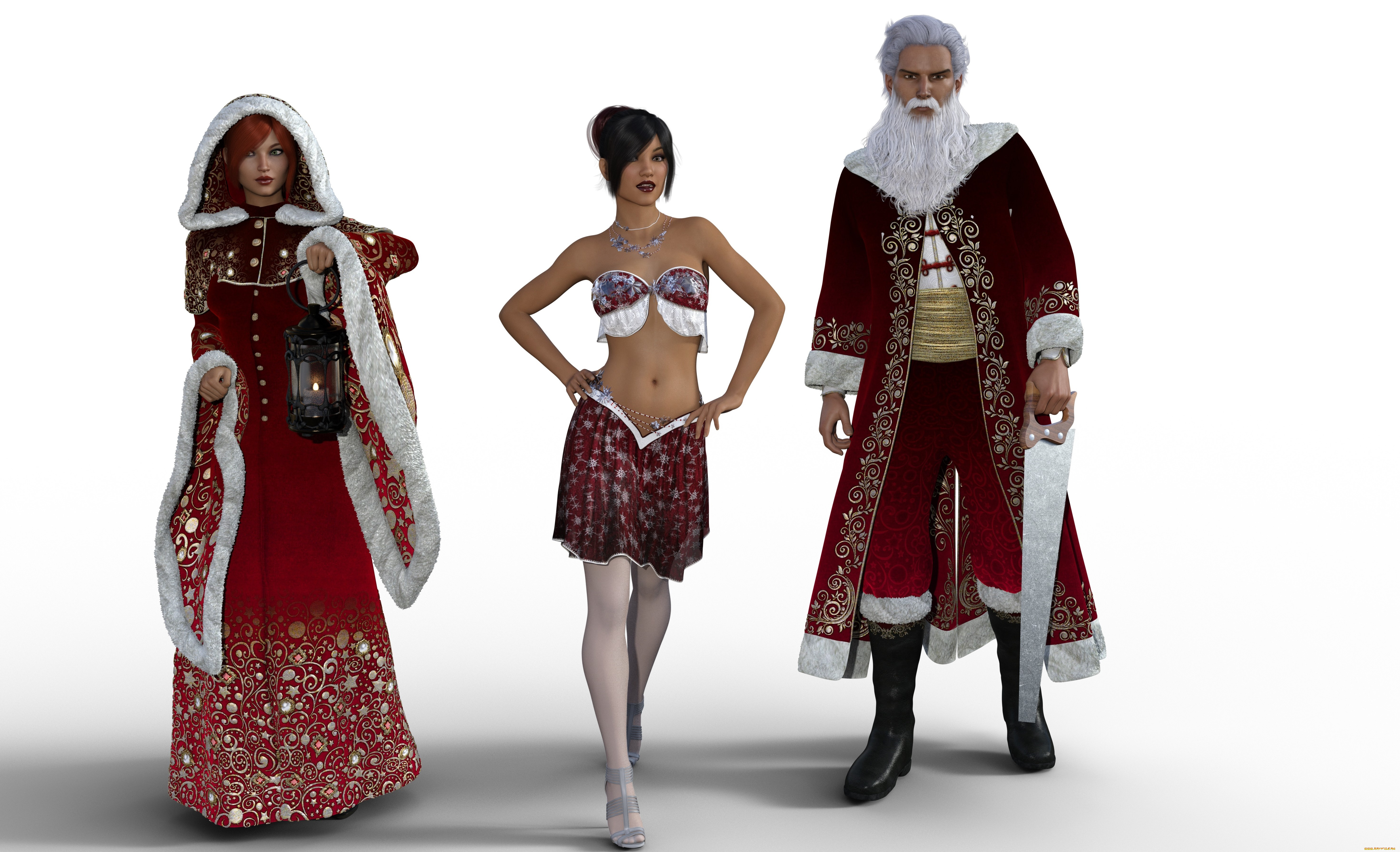 3д, графика, люди, , people, девушки, взгляд, фон, мужчина