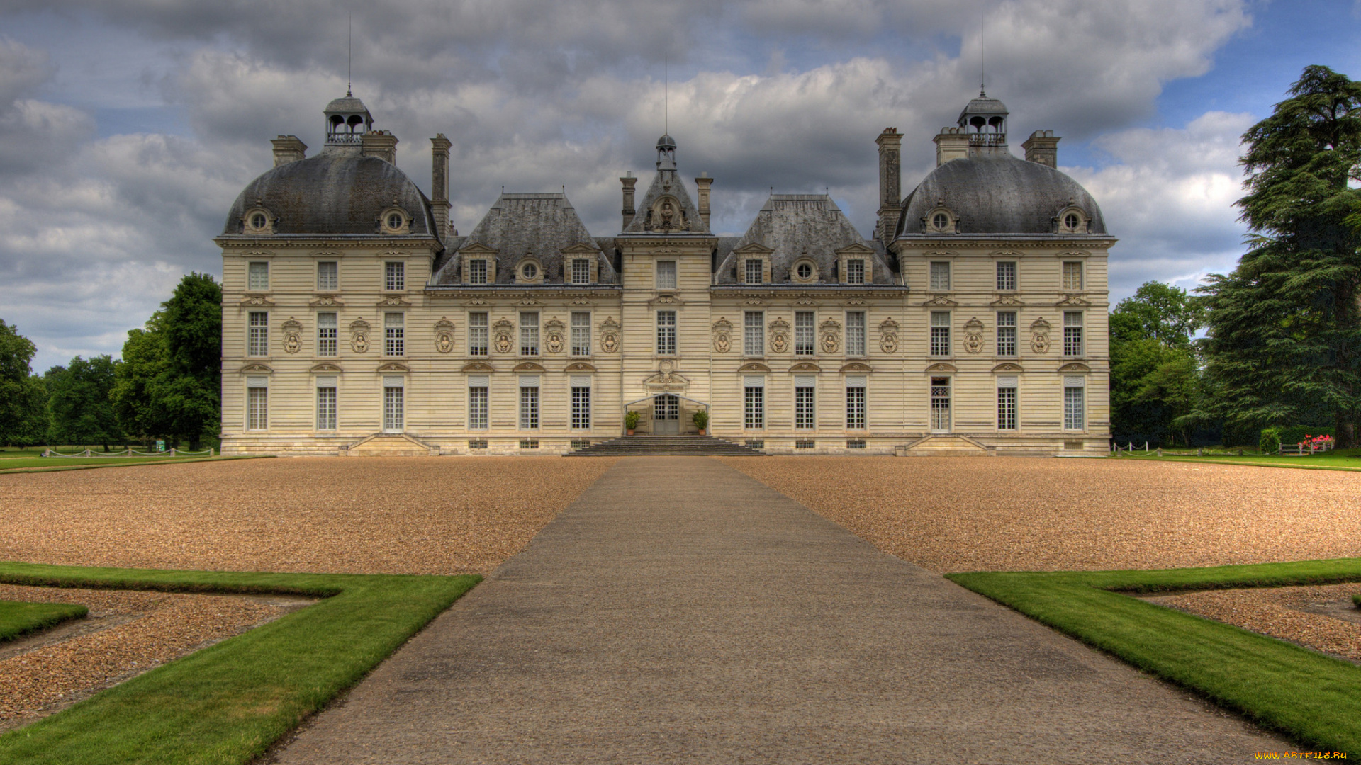 ch&, 226, teau, de, cheverny, города, замки, франции, замок