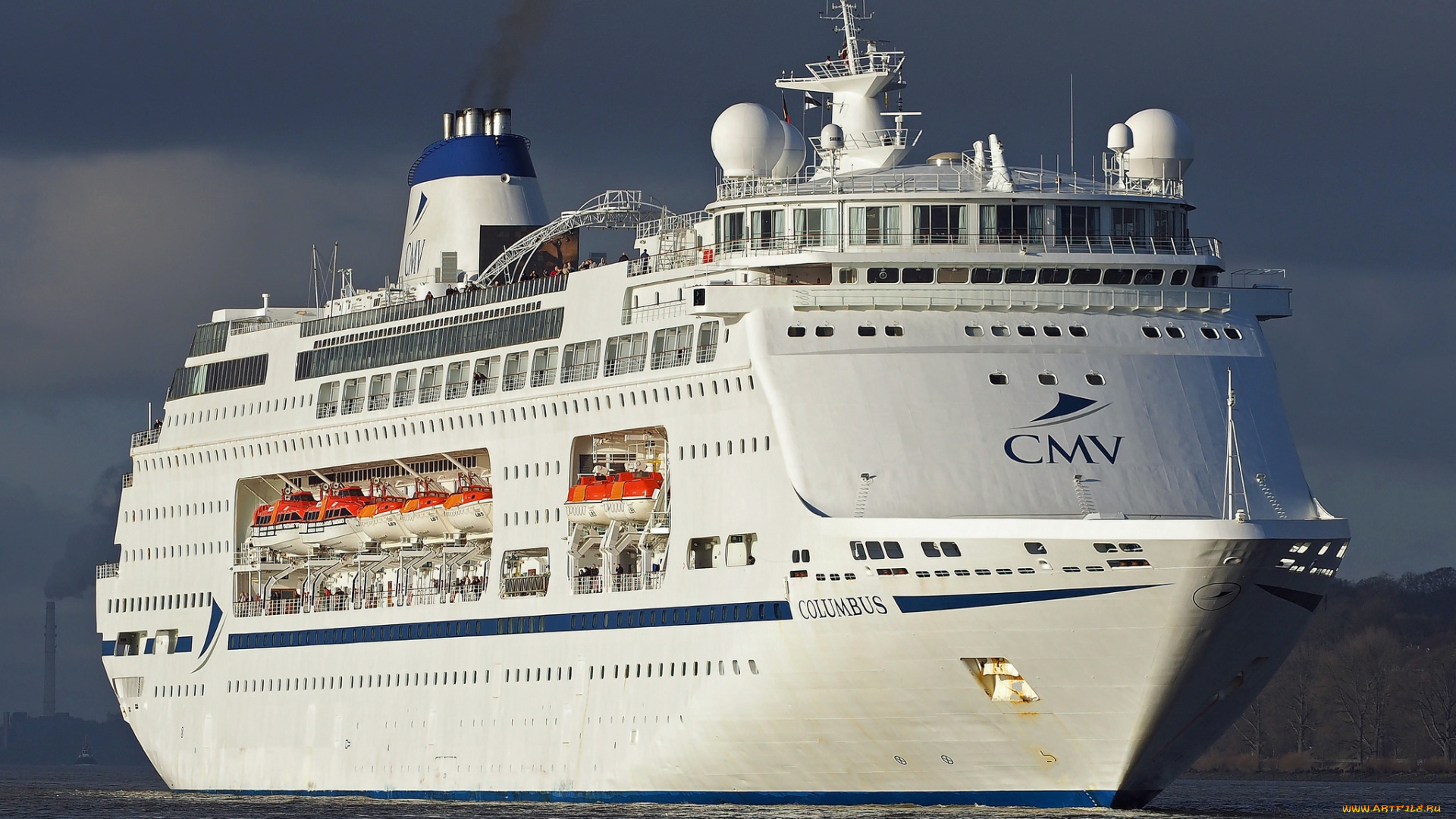 columbus, корабли, лайнеры, круиз, лайнер