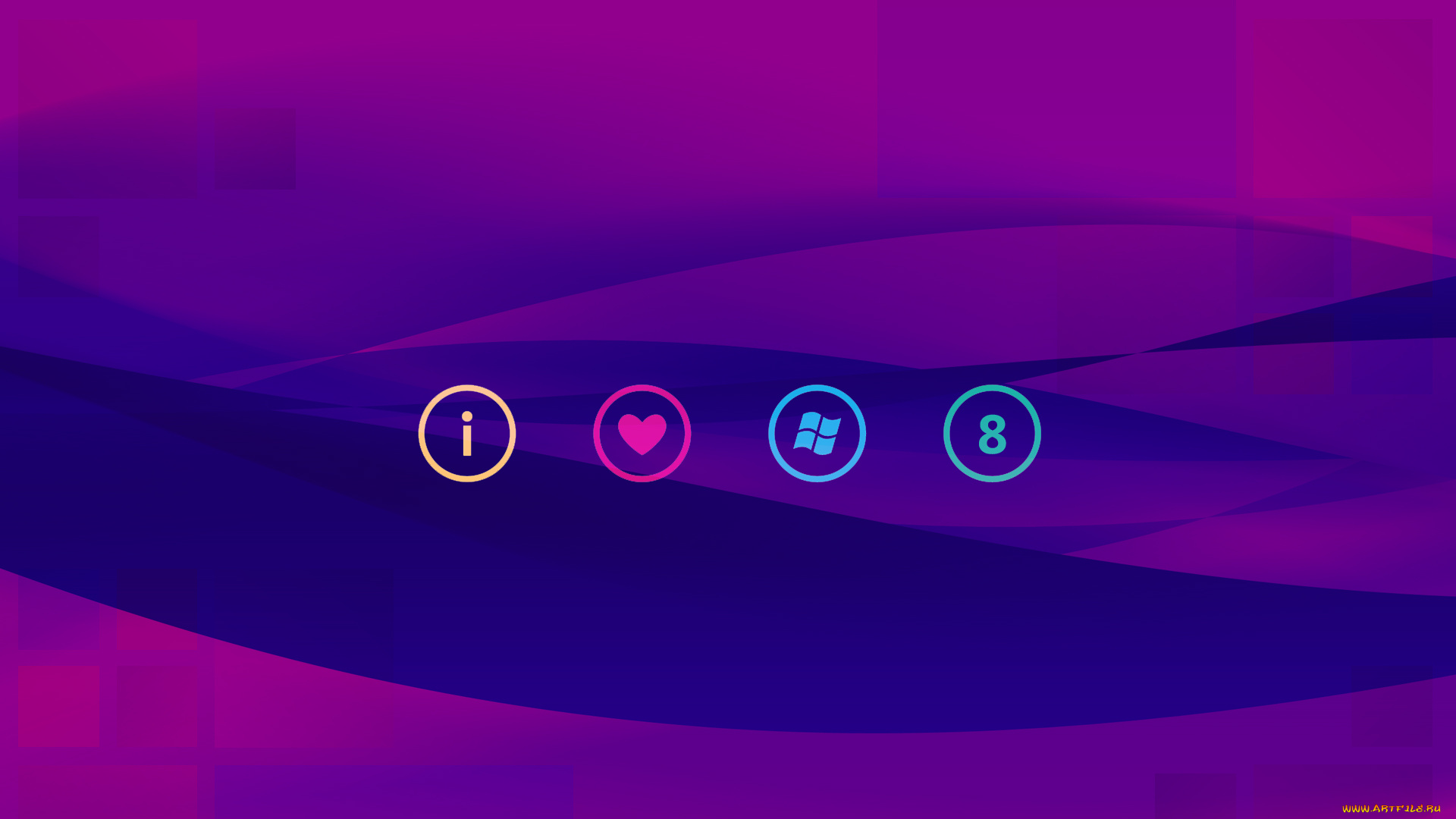 компьютеры, windows, 8, логотип, фон