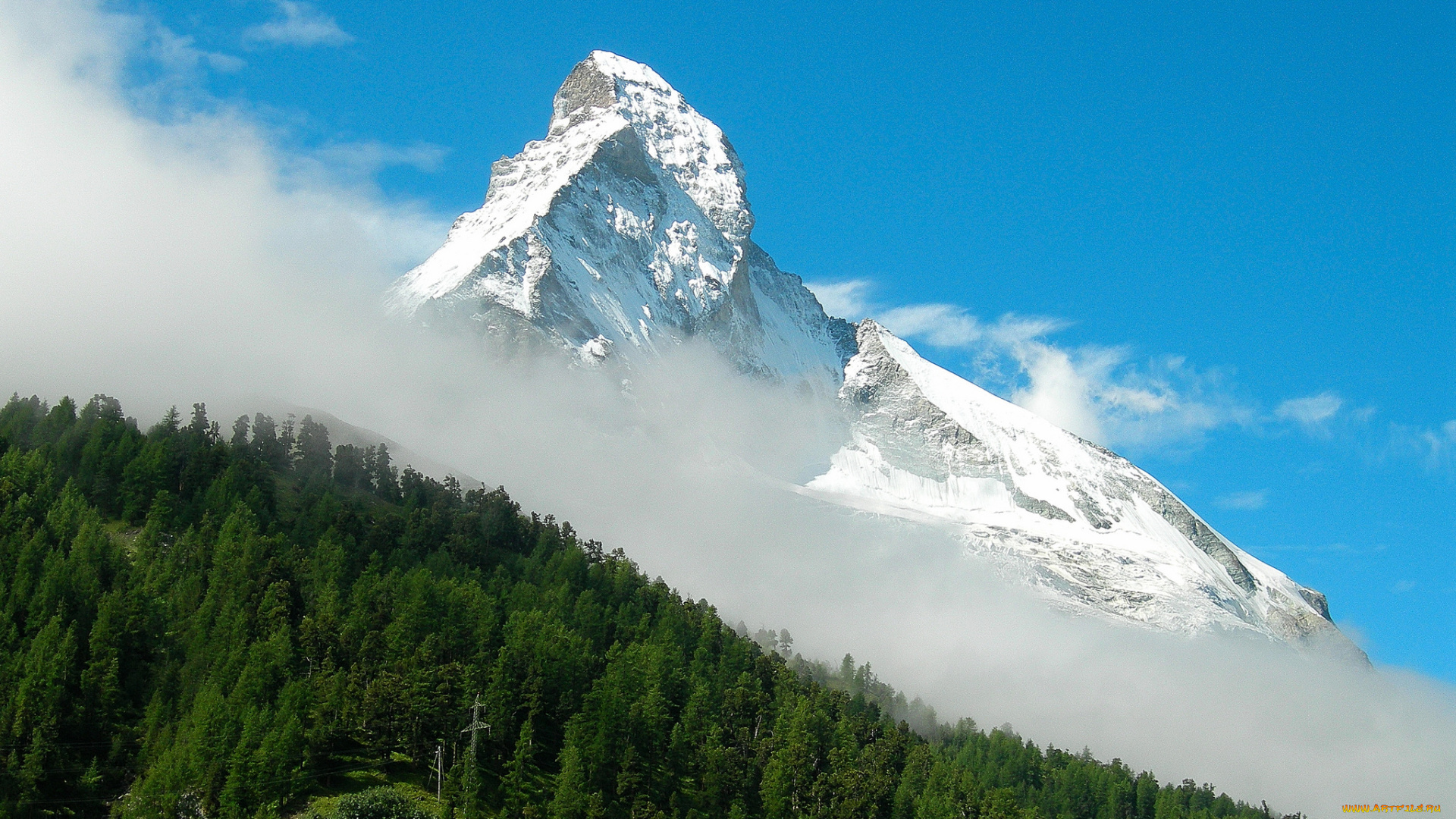 природа, горы, простор