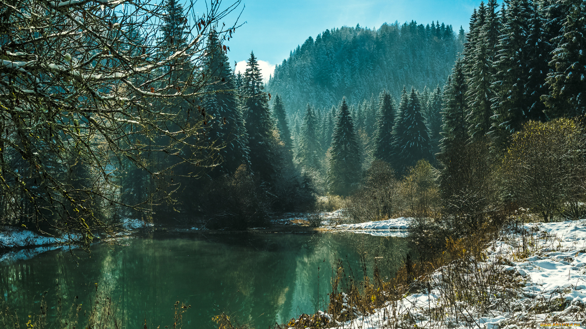 природа, реки, озера, простор