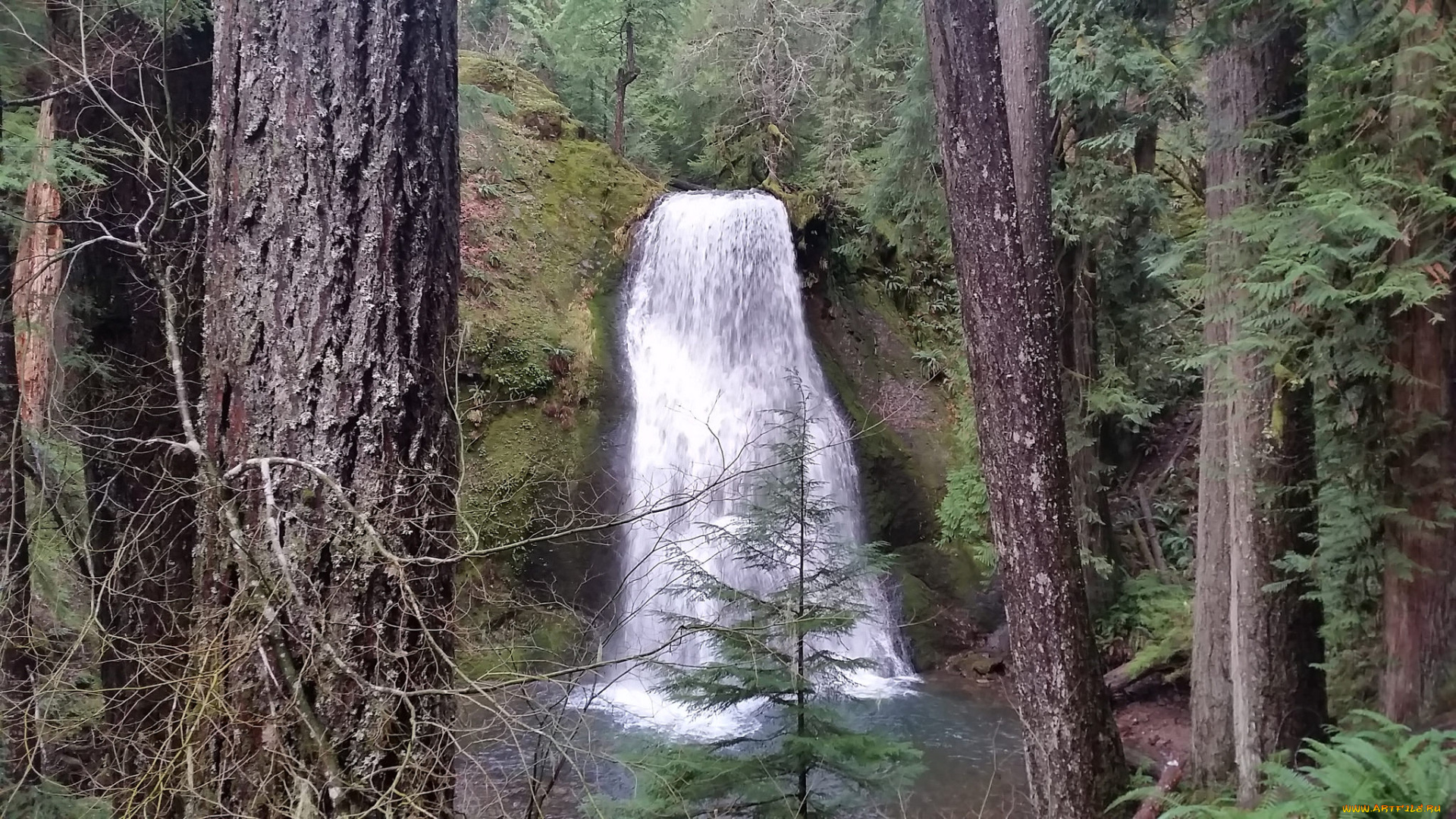 природа, водопады, простор