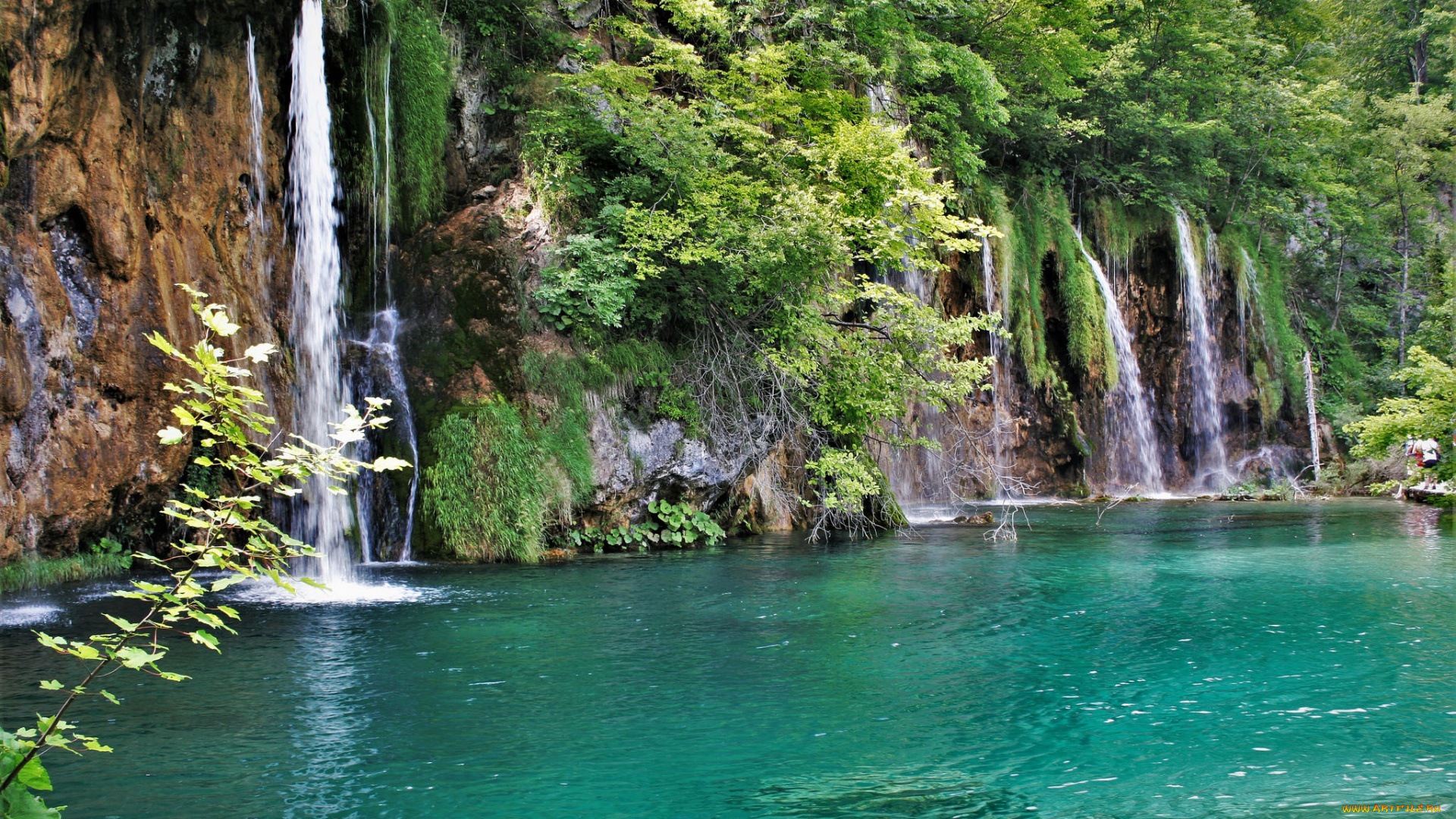 природа, водопады, простор