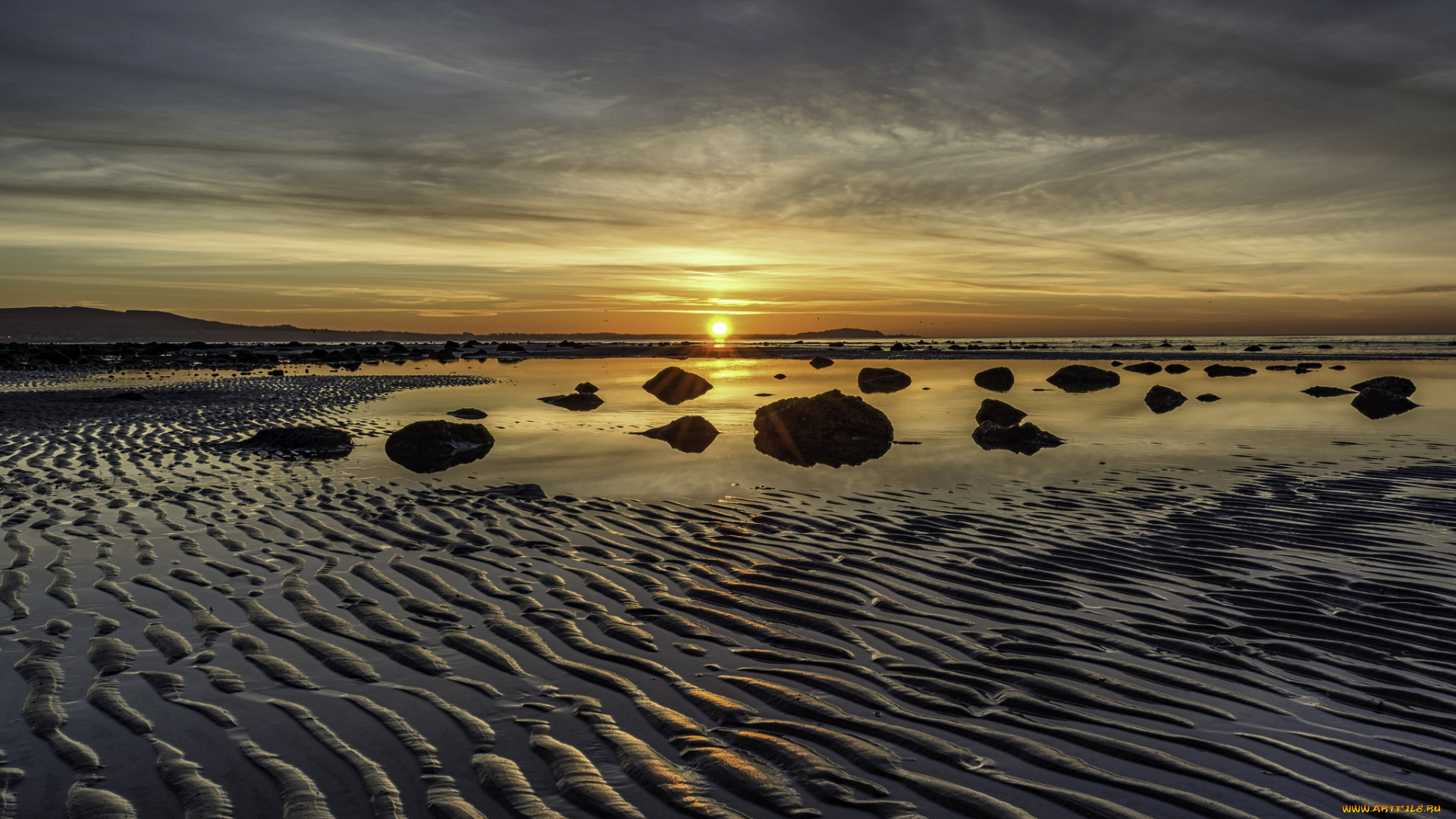 природа, восходы, закаты, простор