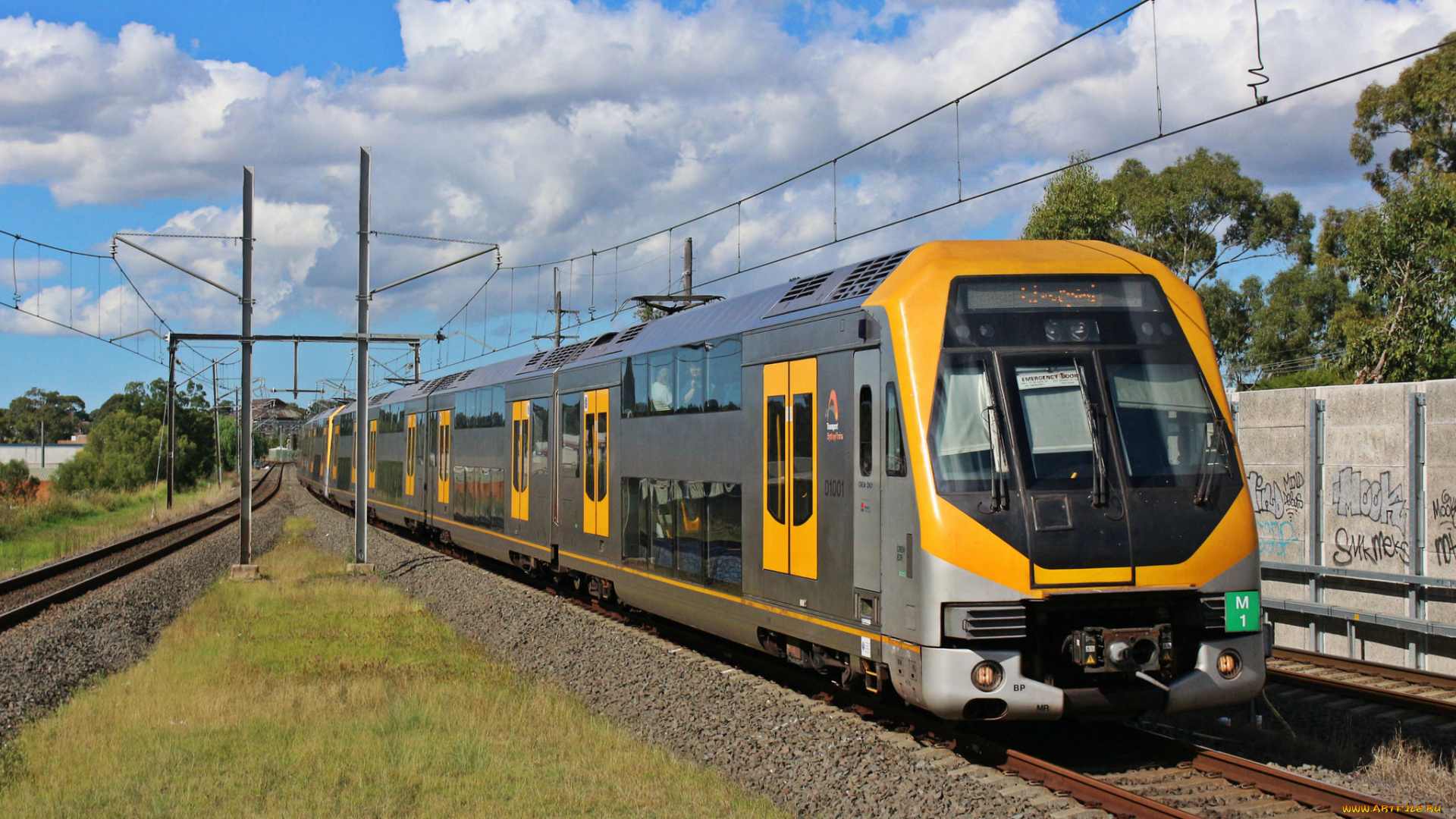 техника, электровозы, локомотив, состав