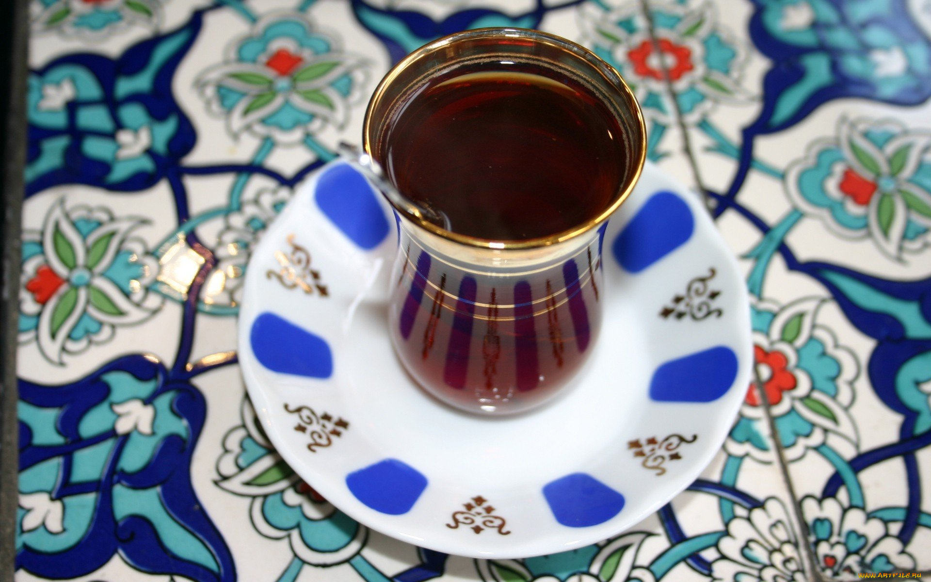 еда, напитки, , Чай, блюдце, чай, стакан