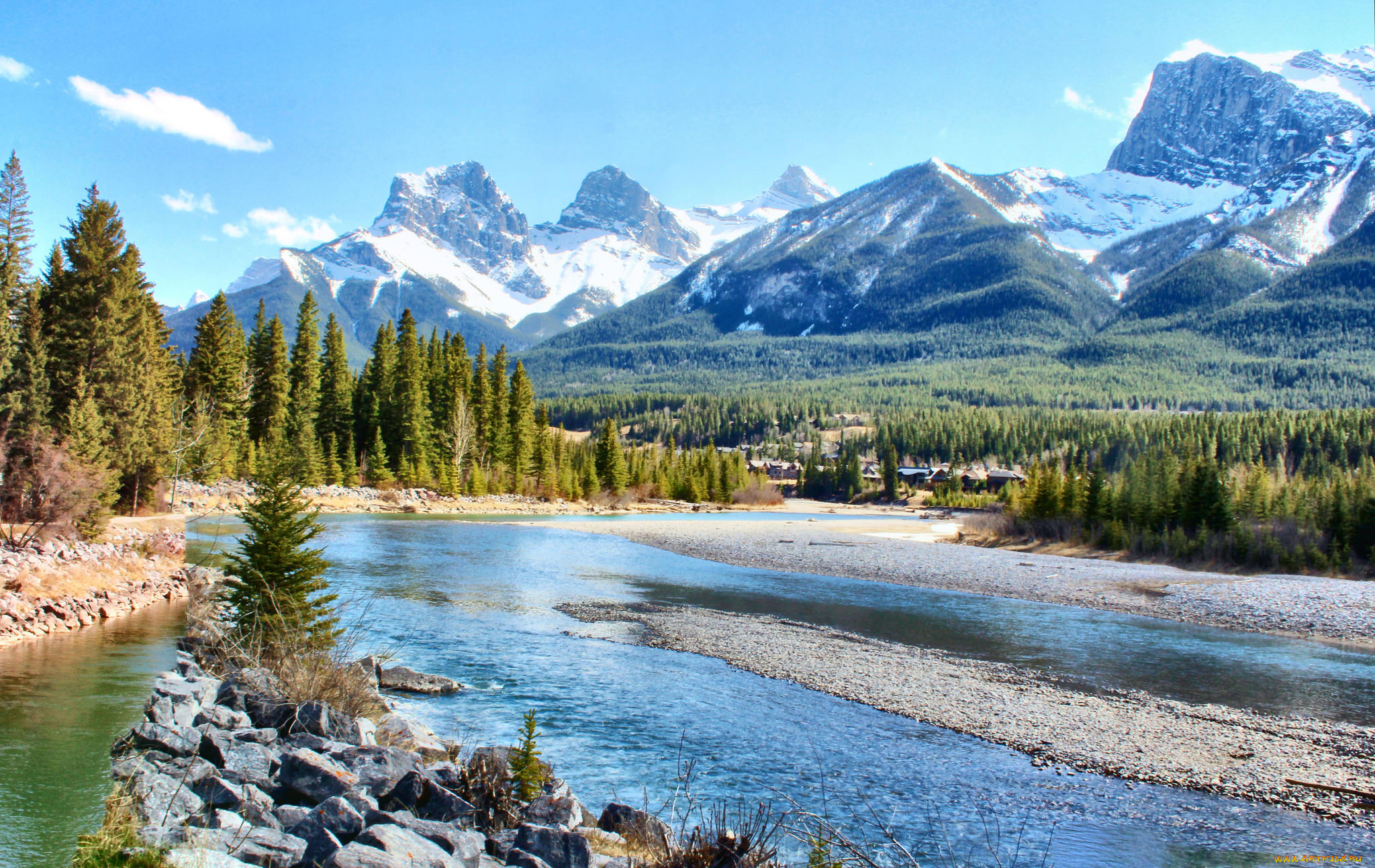 природа, реки, озера, простор