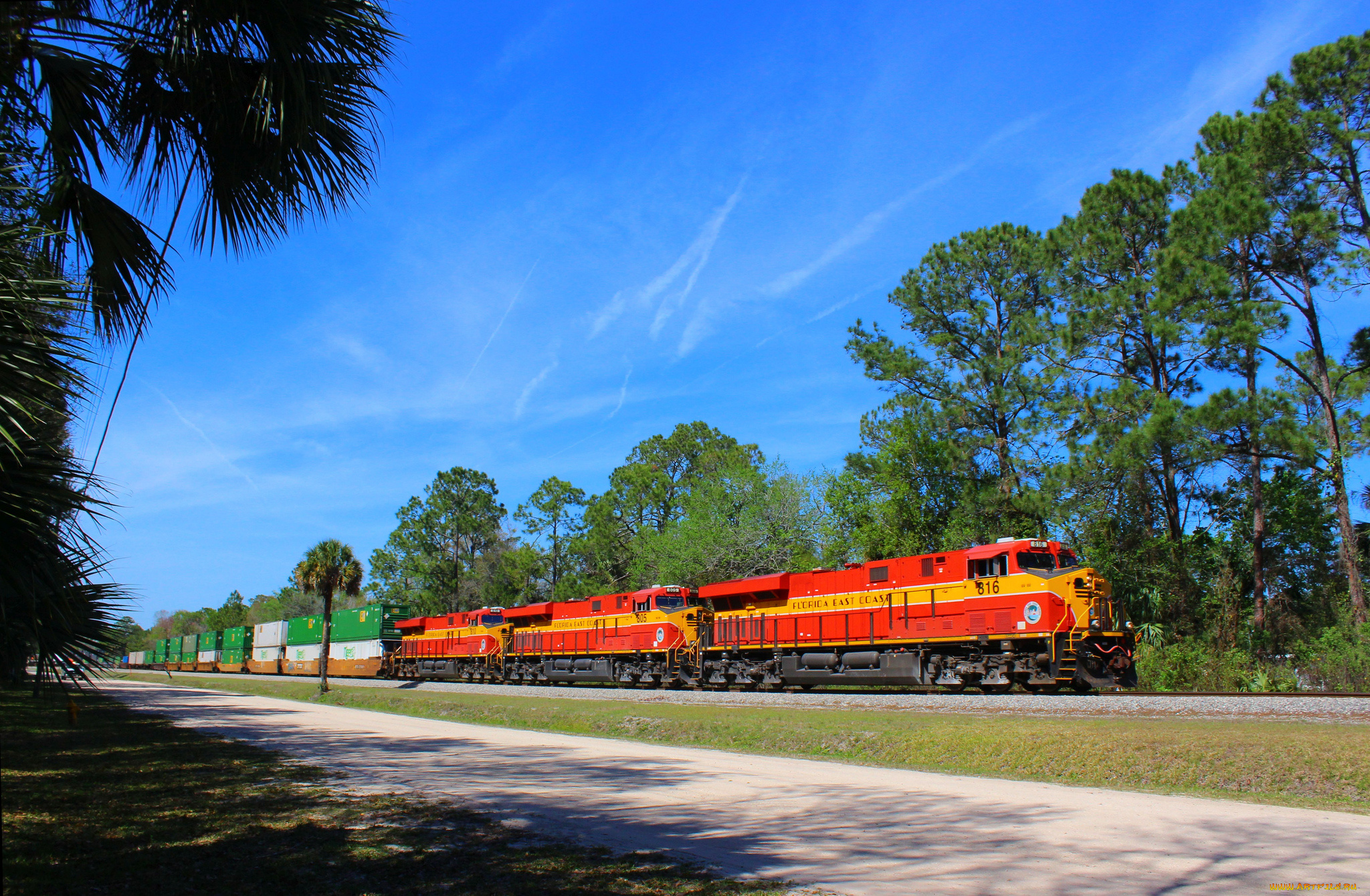 техника, поезда, состав, локомотив