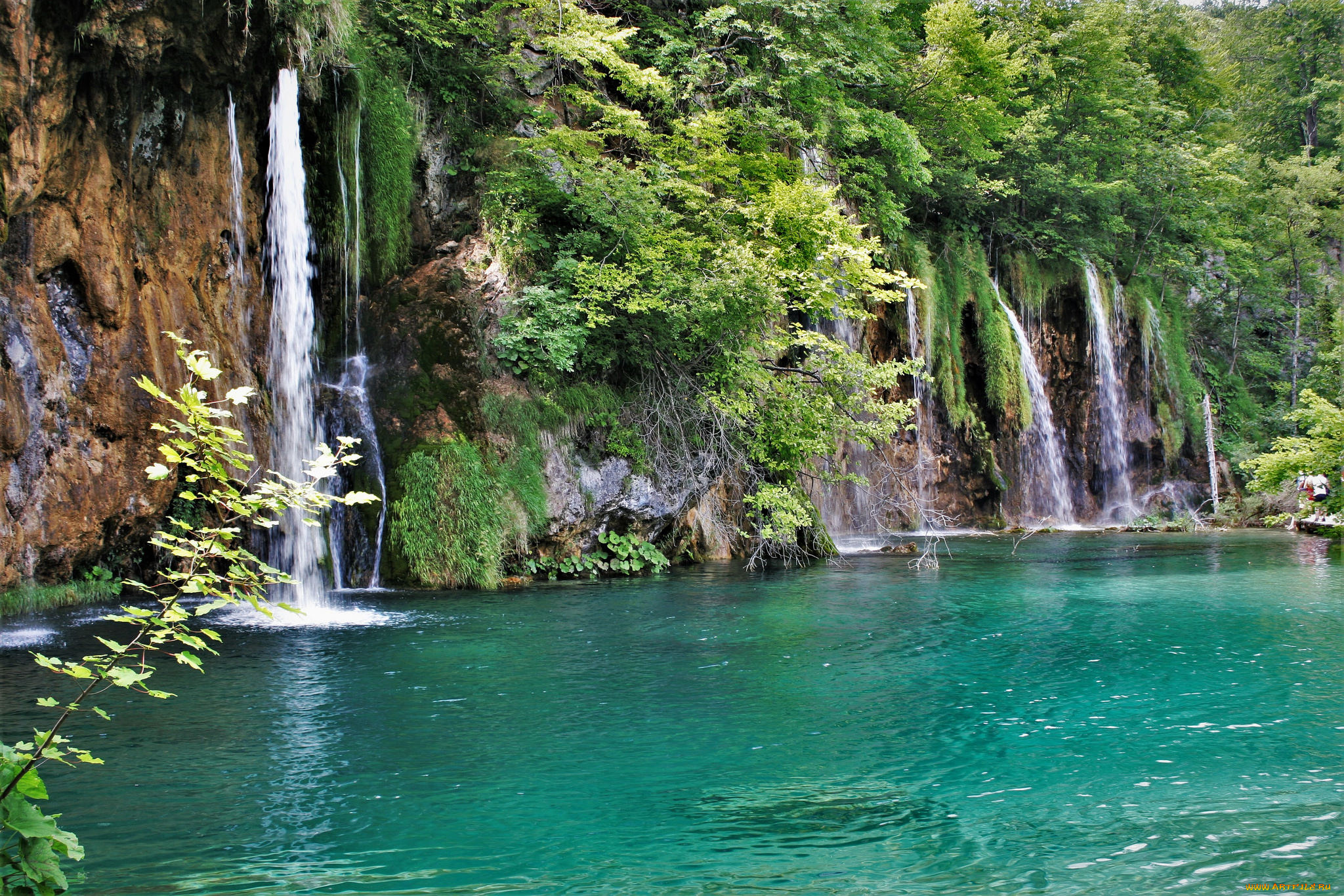 природа, водопады, простор