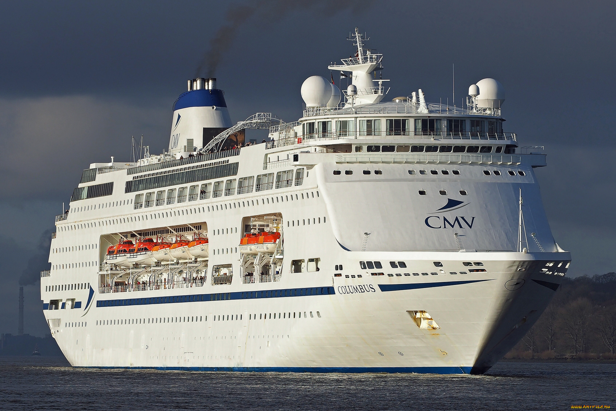 columbus, корабли, лайнеры, круиз, лайнер