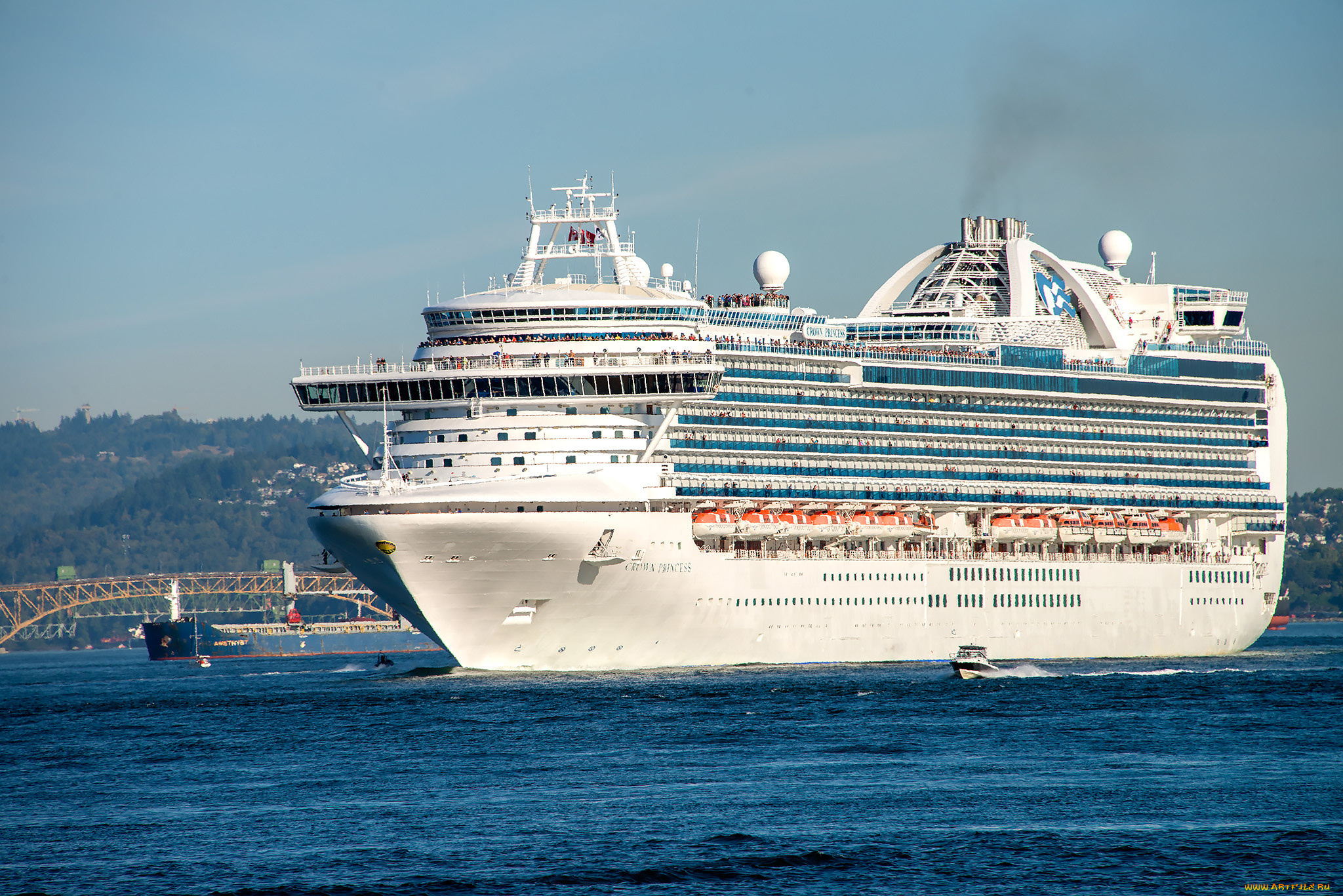 crown, princess, корабли, лайнеры, круиз, лайнер