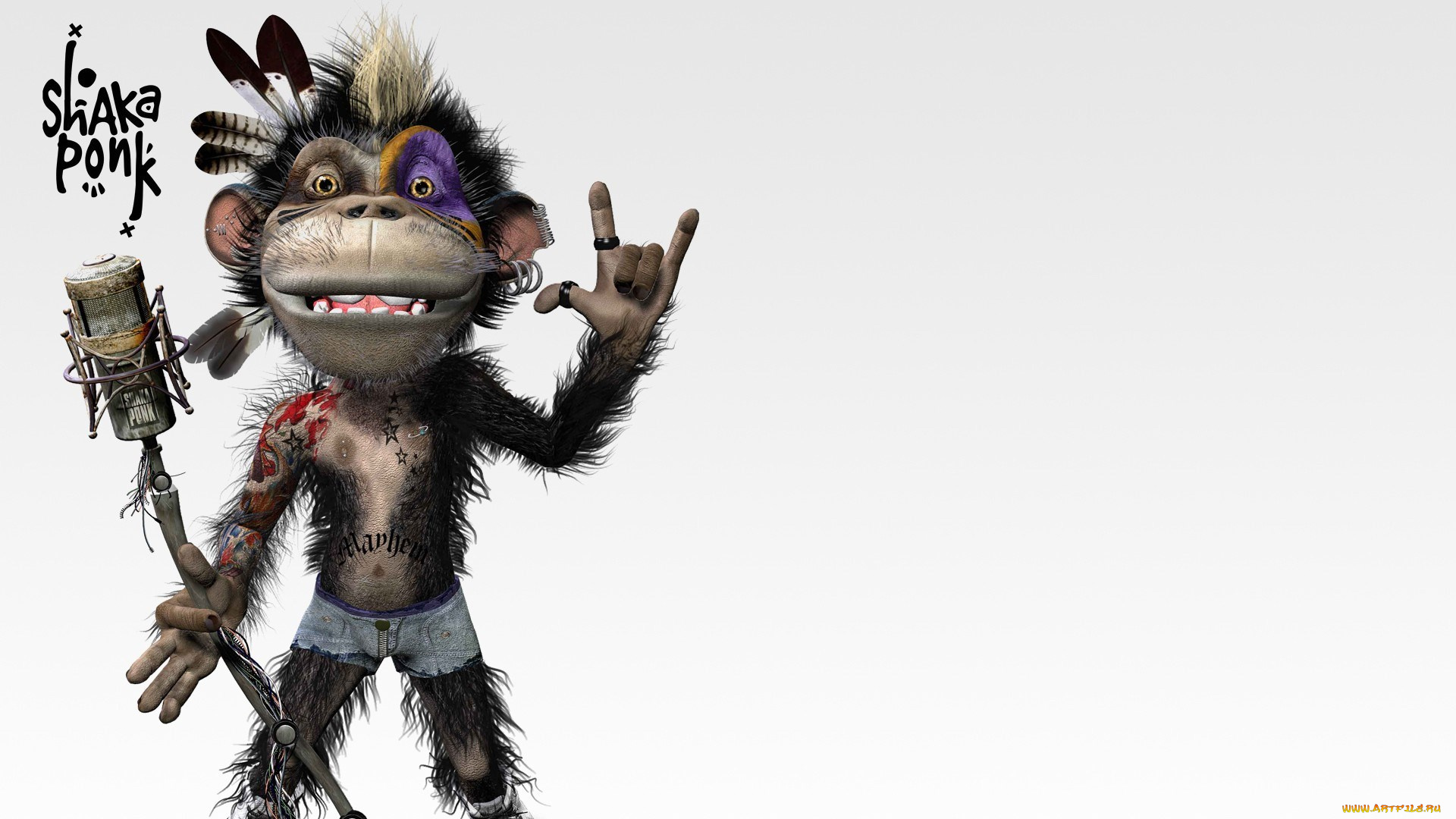 shaka-ponk, музыка, shaka, ponk, логотип