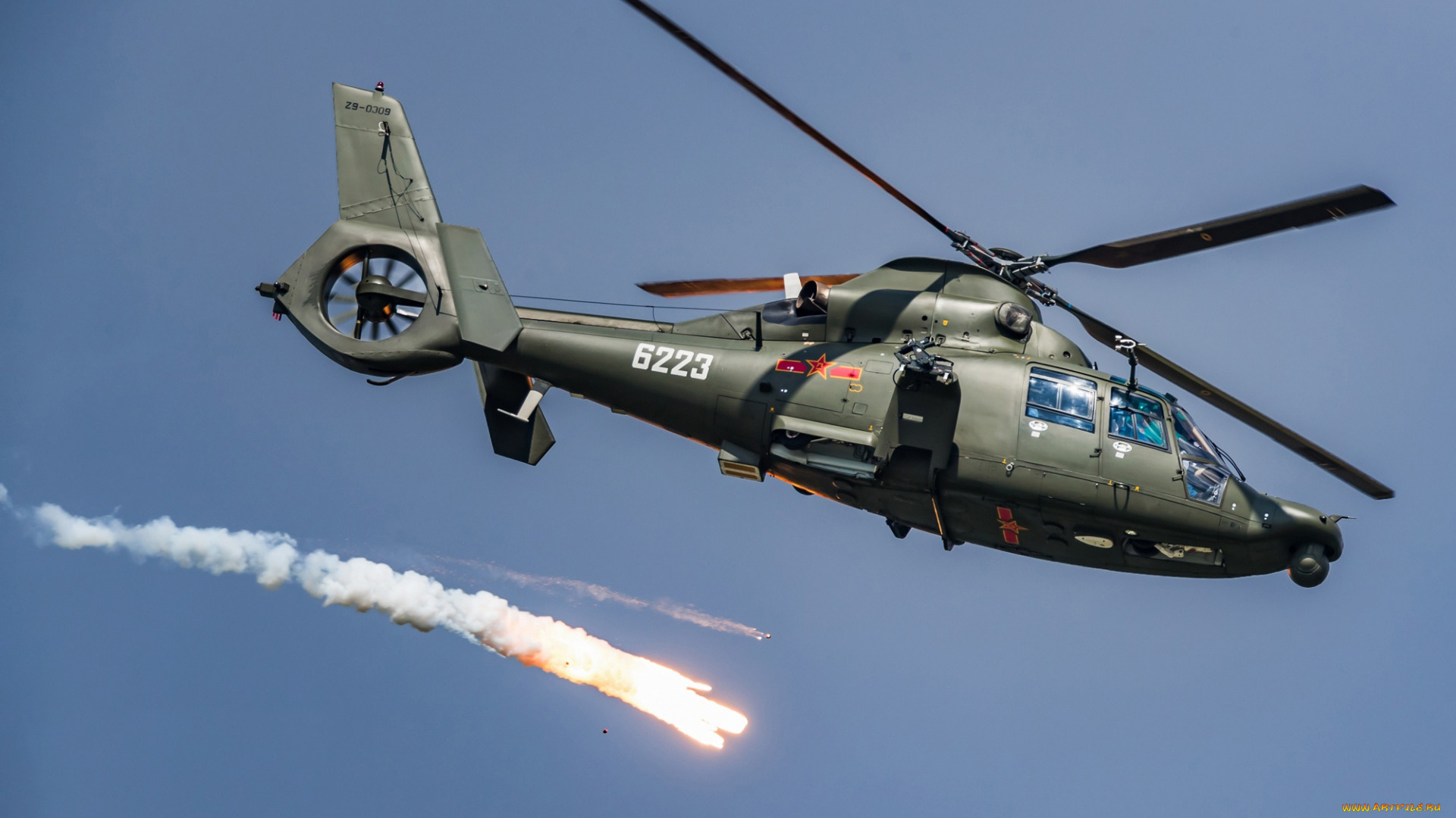 harbin, z-9, авиация, вертолёты, eurocopter, as365, dauphin, военно-транспортный, вертолет, ввс, китая, военный