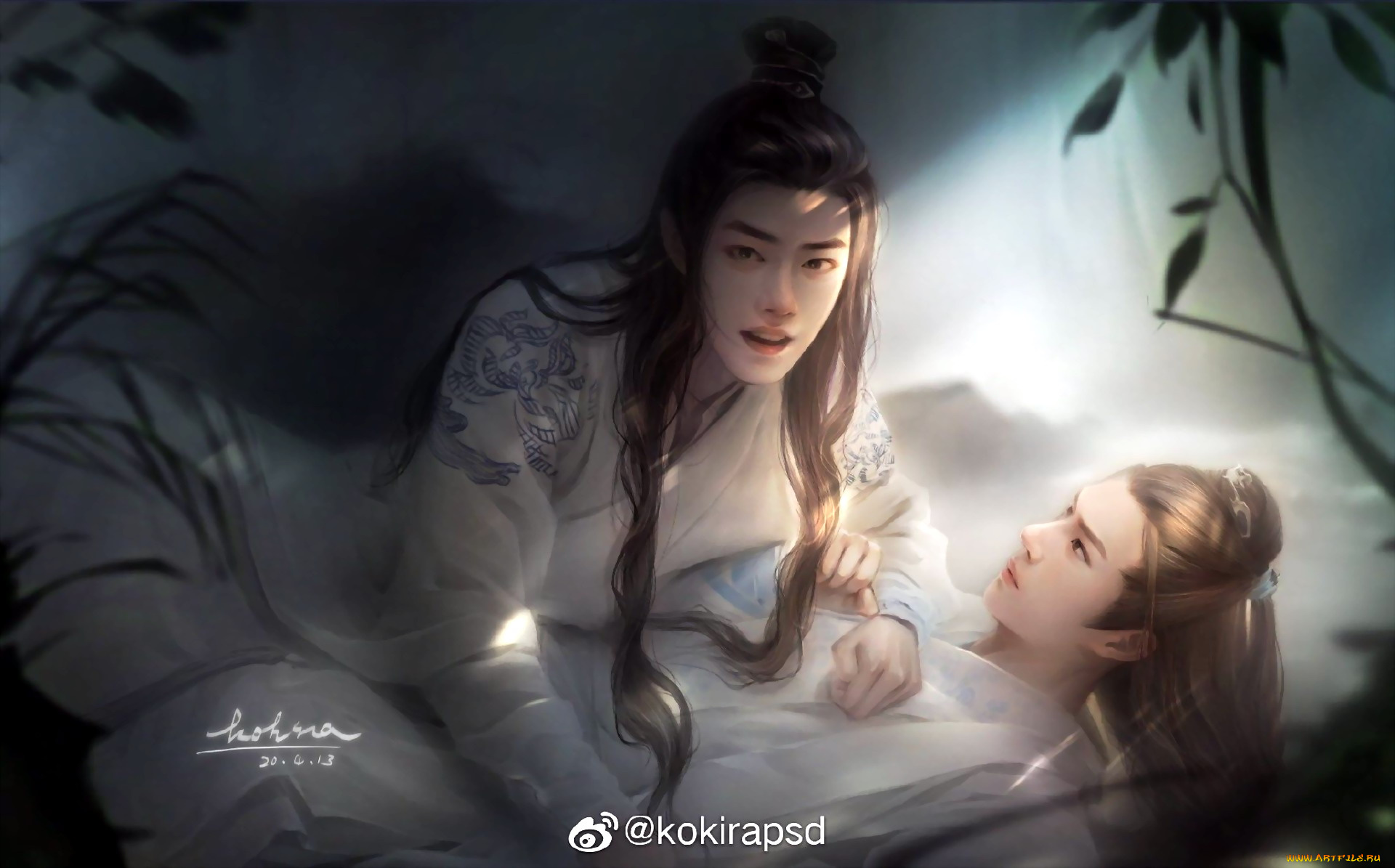 рисованное, кино, , мультфильмы, вэй, усянь, лань, ванцзы