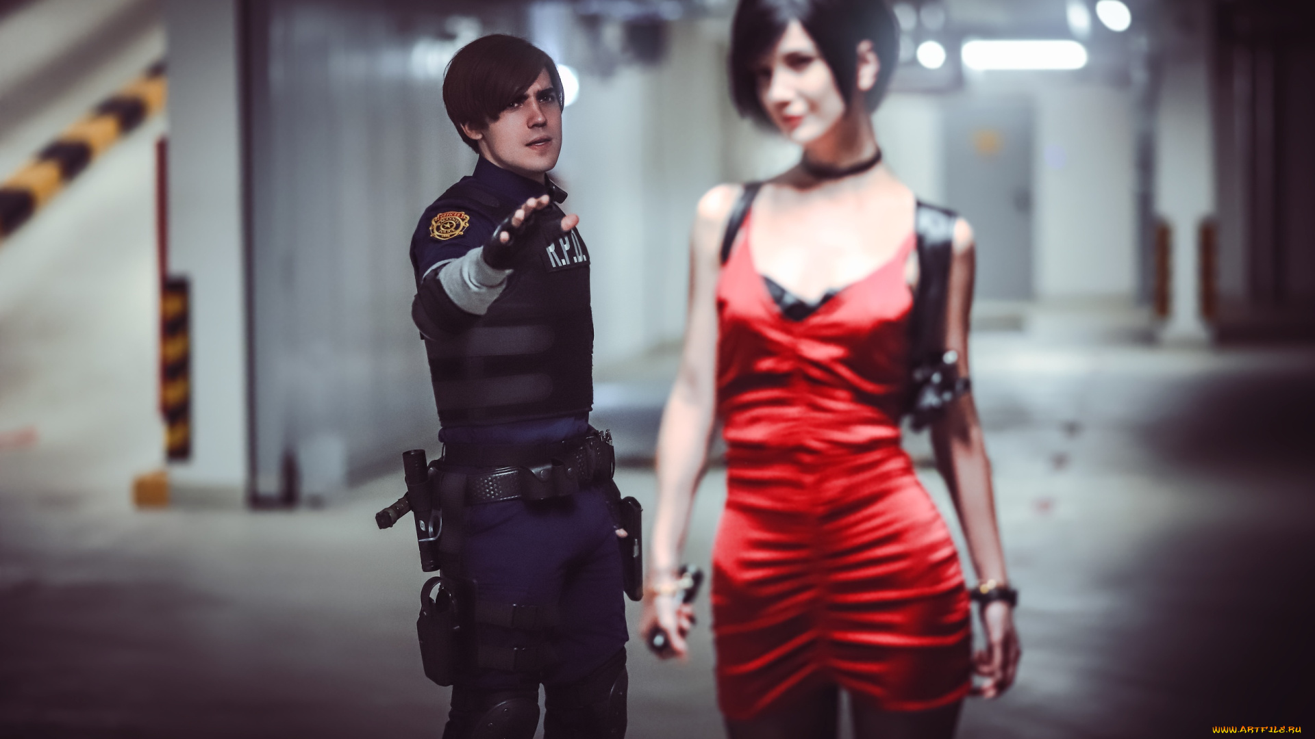 разное, мужчина, женщина, полицейский, девушка, обрызы, костюмы