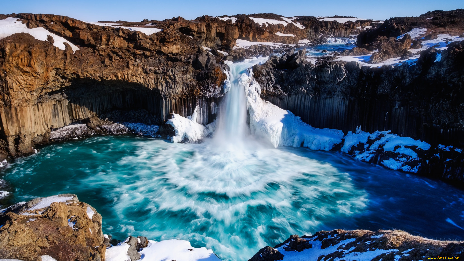 природа, водопады, водопад