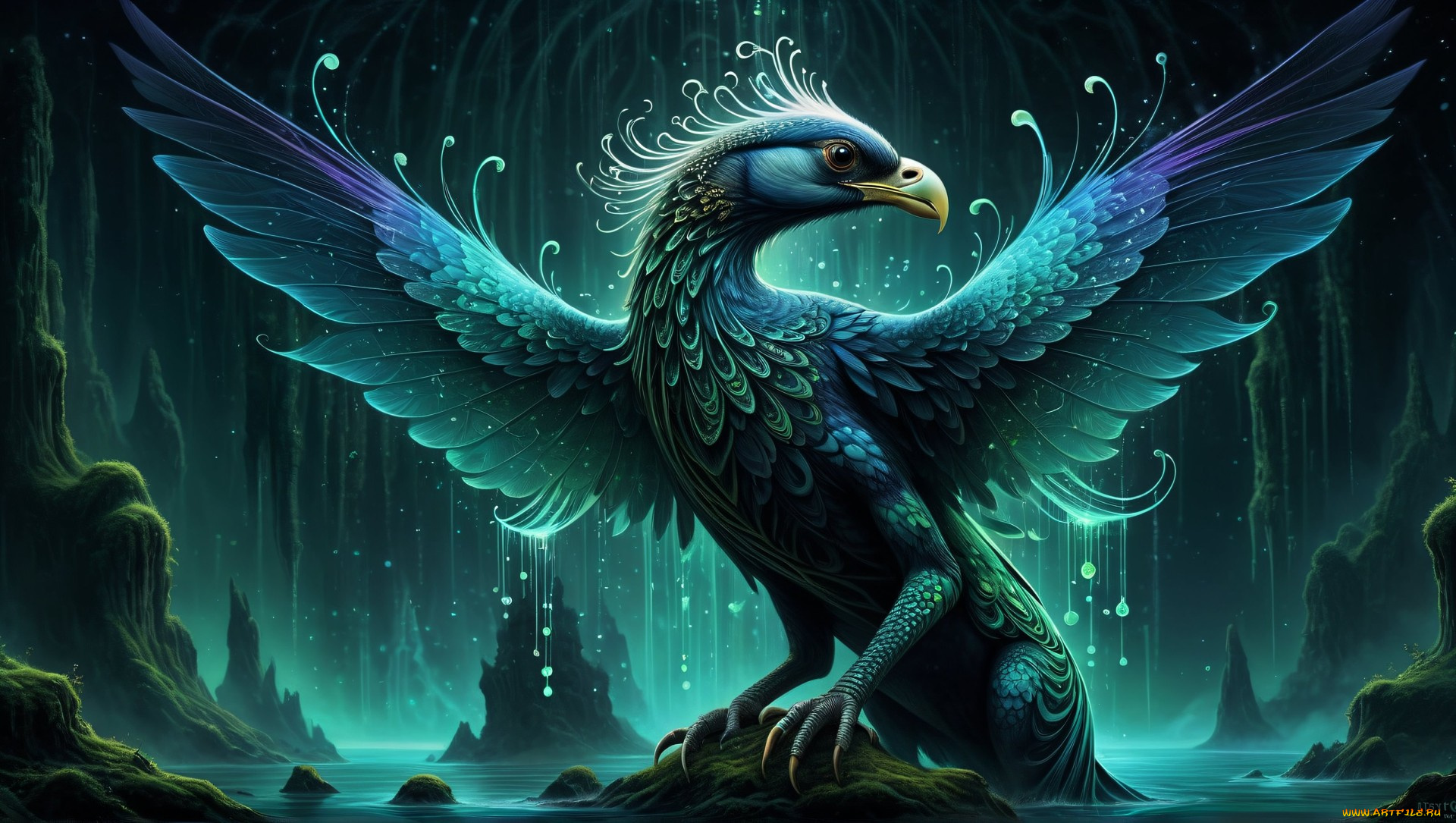 фэнтези, существа, нейросети, графика, нейроарт, ai, art, нейронные, сети, рисунки, нейро, искусство