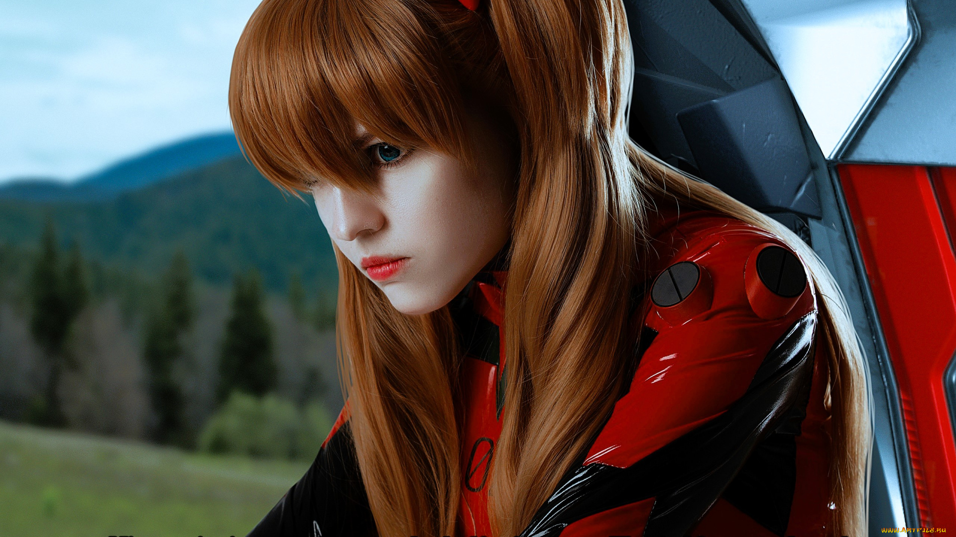 девушки, -, креатив, , косплей, образ, костюм, косплей, транспорт, мысли