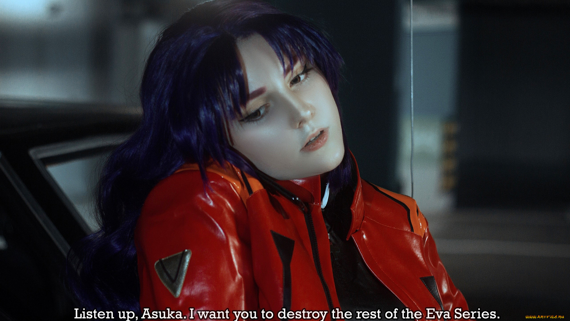 девушки, -, креатив, , косплей, образ, костюм, косплей, телефон, парковка