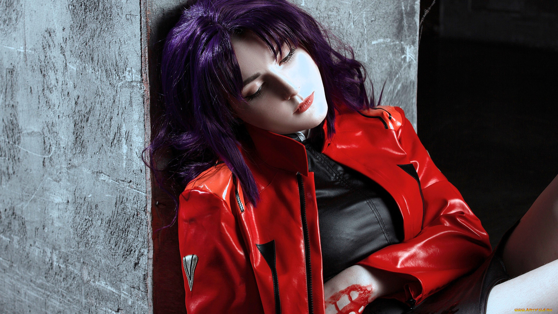 девушки, -, креатив, , косплей, образы, косплей, костюмы, кровь