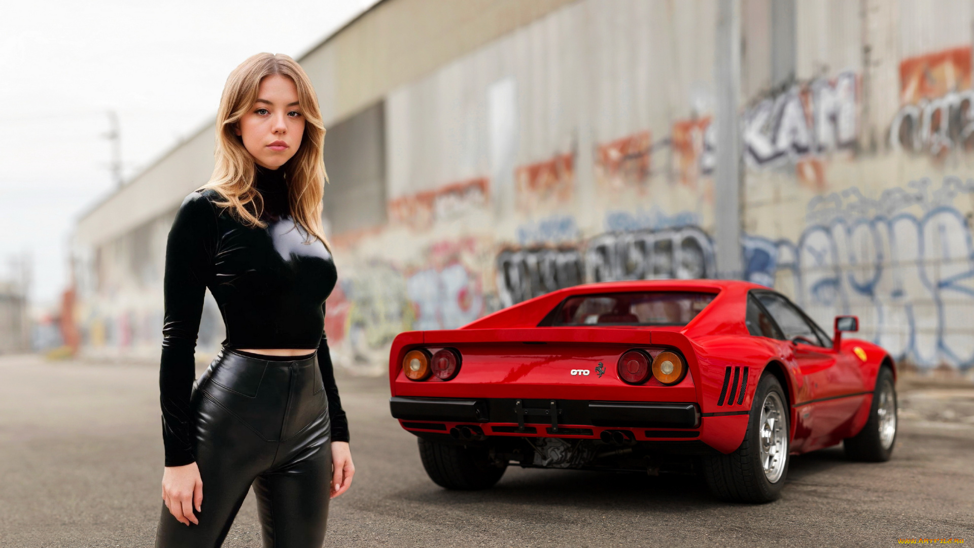 ferrari, 288, gto, автомобили, -авто, с, девушками, ferrari, 288, gto