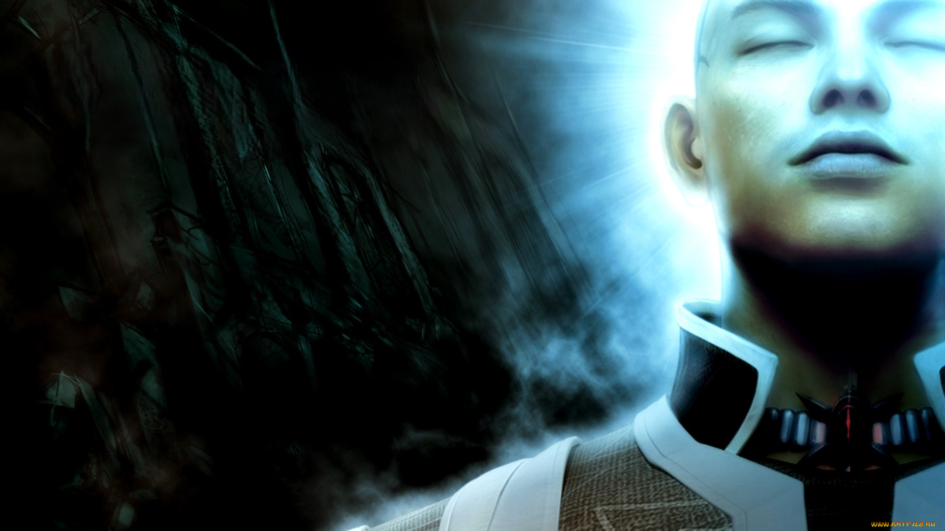 видео, игры, guild, wars, монах, свет