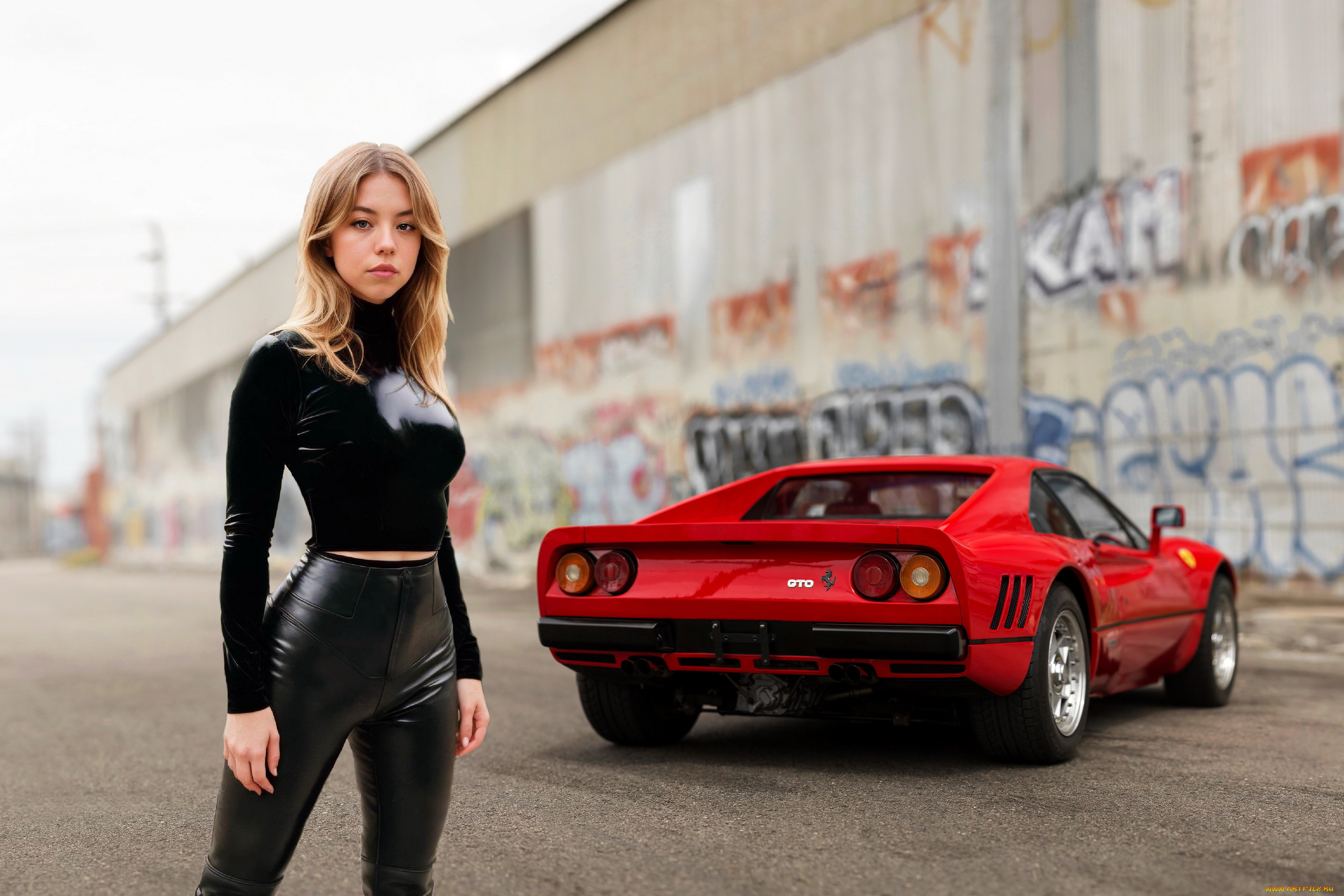 ferrari, 288, gto, автомобили, -авто, с, девушками, ferrari, 288, gto