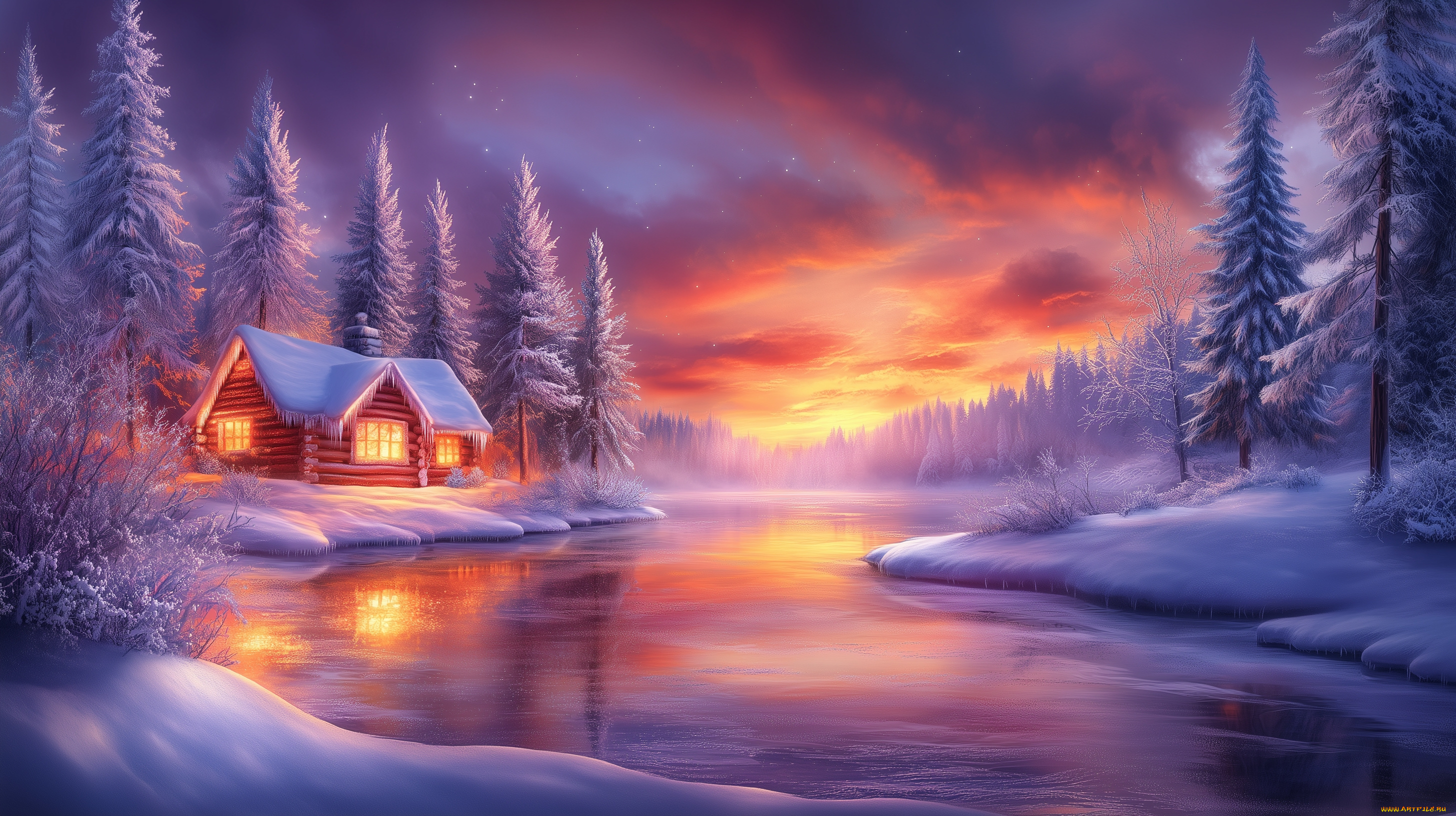 разное, компьютерный, дизайн, зима