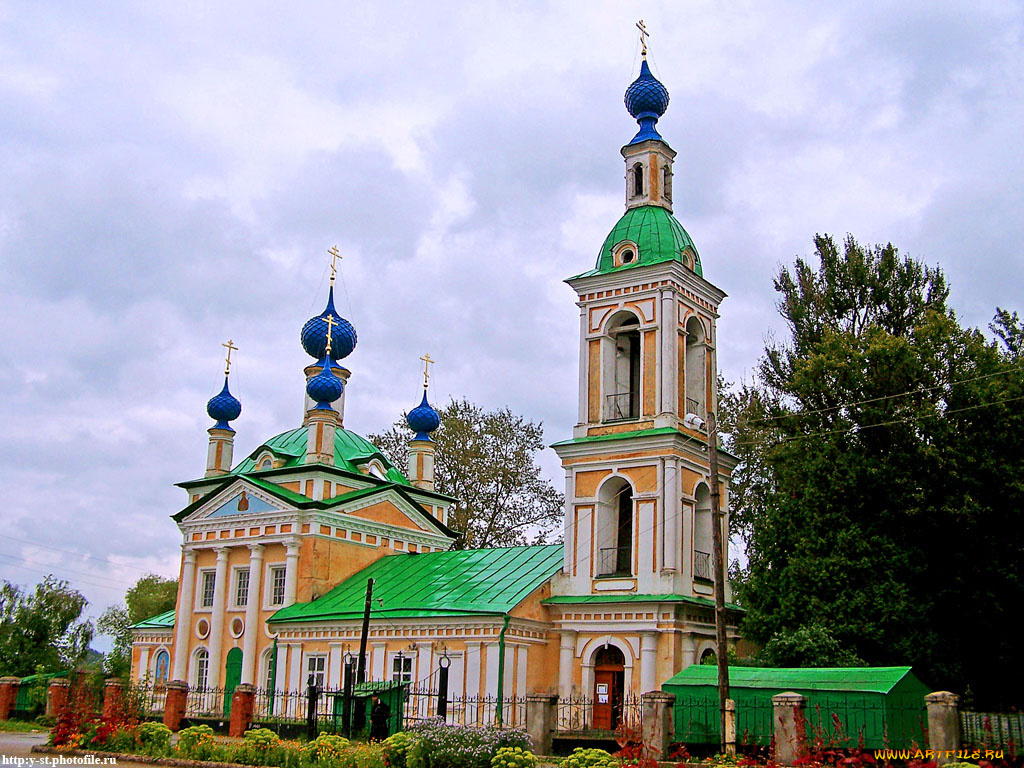углич, Ярославская, область, города, православные, церкви, монастыри